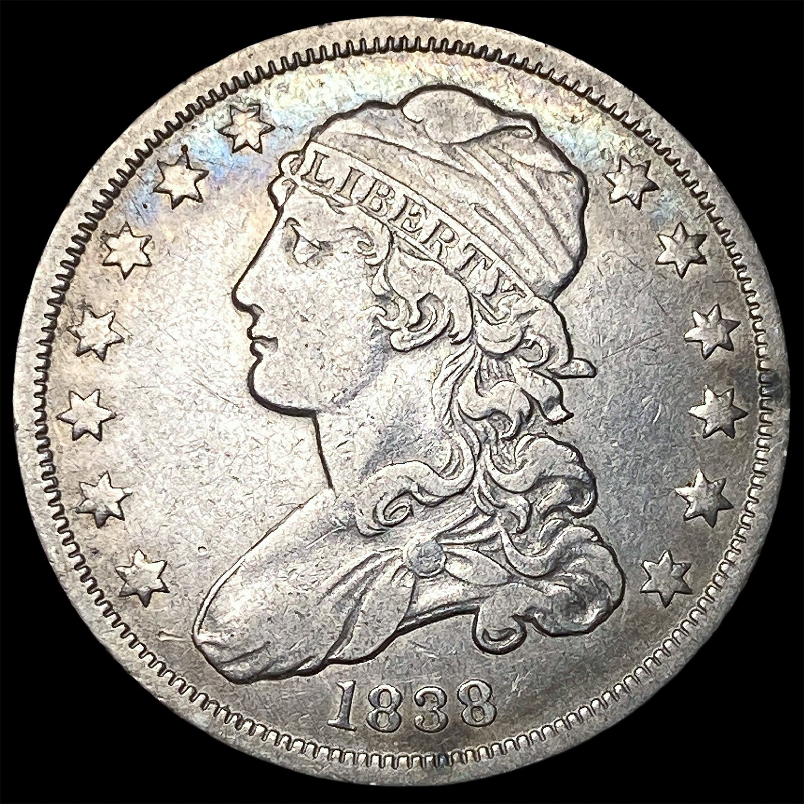 1838 Capped Bust Quarter CLOSELY UNCIRCULATED (1 of 2)