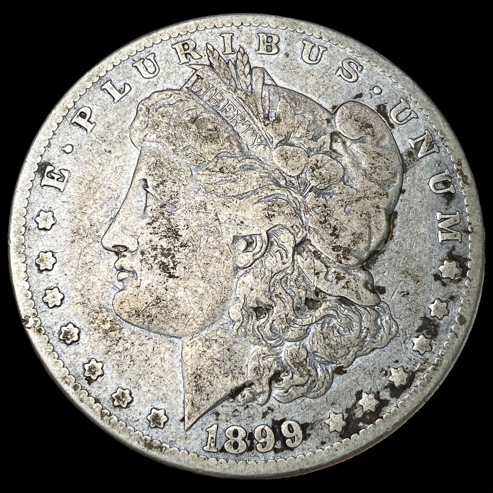 1899-O Silver Morgan Dollar NICELY CIRCULATED: 1899-O Silver Morgan Dollar NICELY CIRCULATED