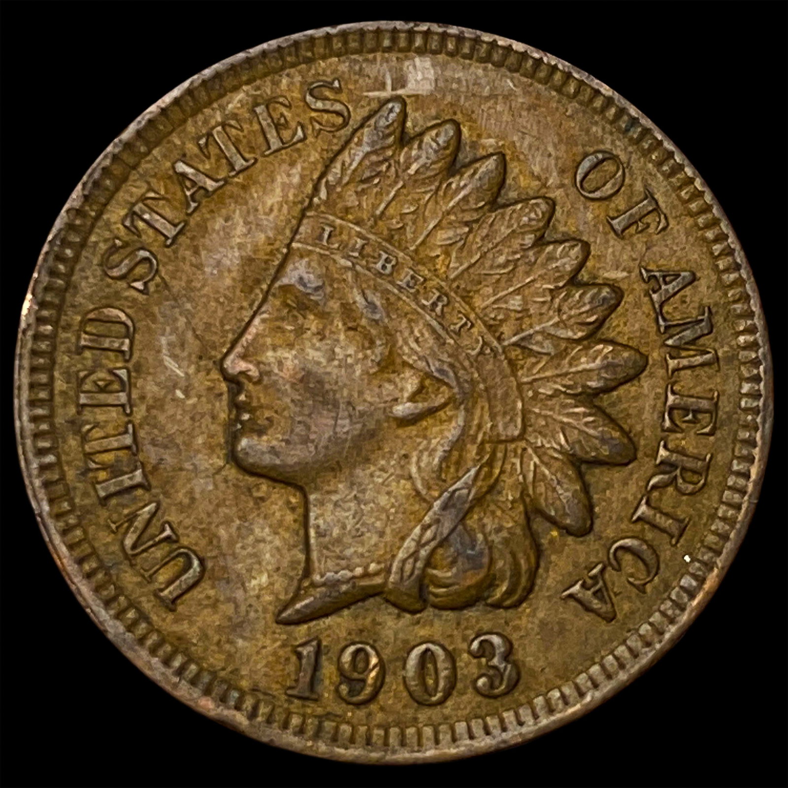 1903 Indian Head Cent CLOSELY UNCIRCULATED (1 of 2)