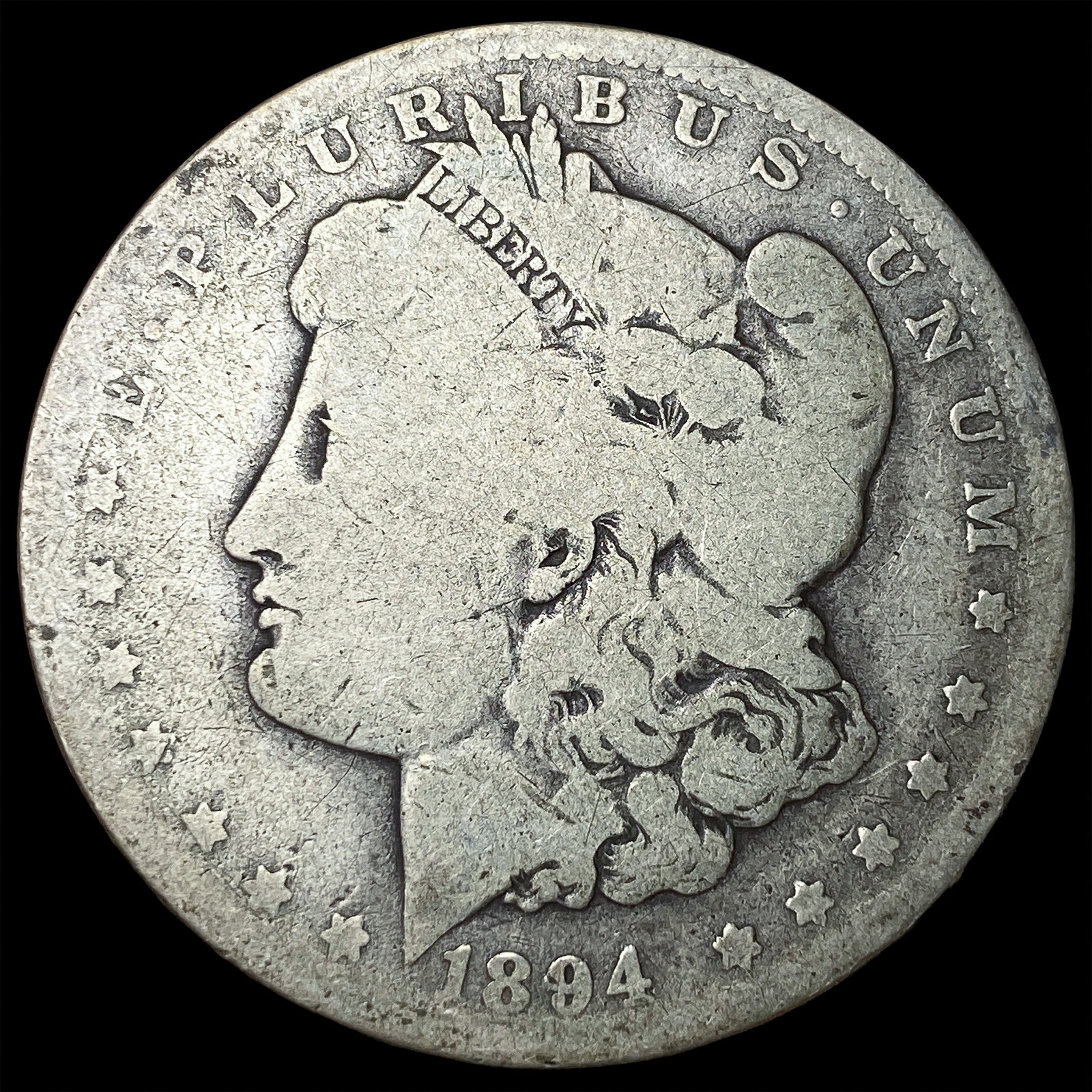 1894-O Silver Morgan Dollar NICELY CIRCULATED: 1894-O Silver Morgan Dollar NICELY CIRCULATED