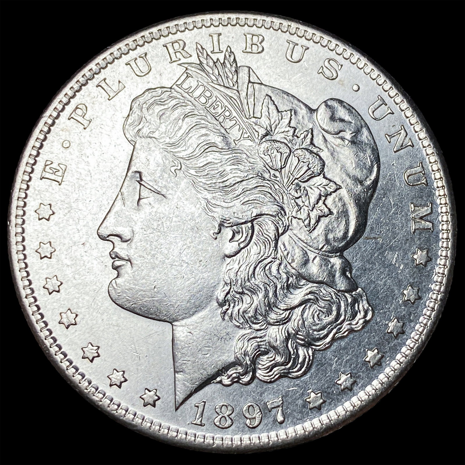 1897-S Silver Morgan Dollar UNCIRCULATED: 1897-S Silver Morgan Dollar UNCIRCULATED