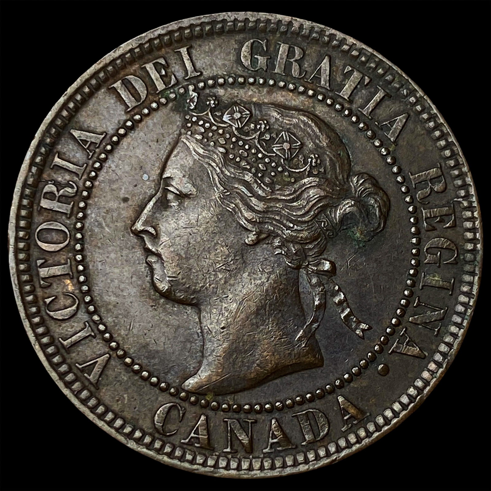 1893 Canada 1 Cent Victoria CLOSELY UNCIRCULATED (1 of 2)