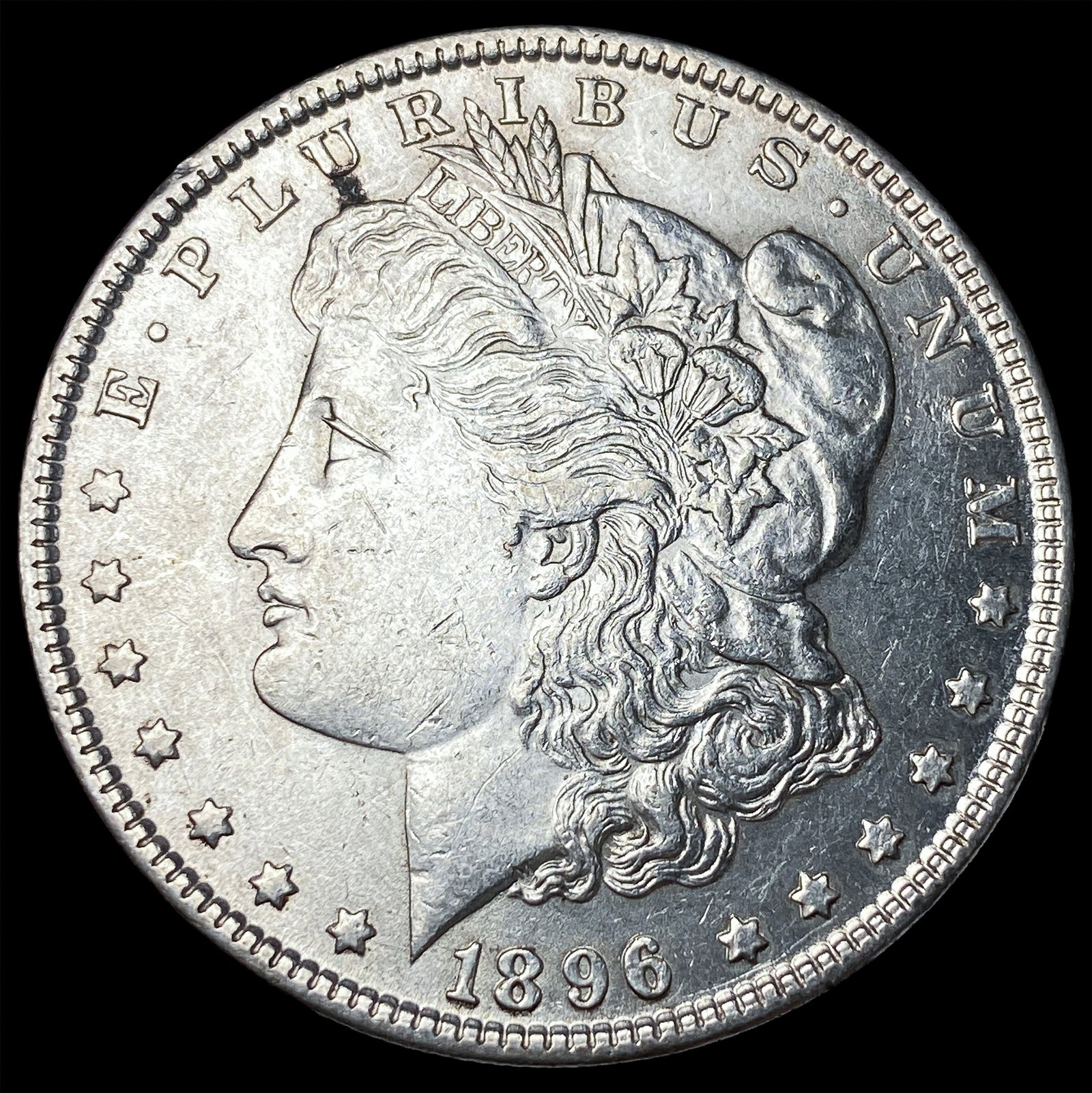 1896 Morgan Silver Dollar CLOSELY UNCIRCULATED (1 of 2)