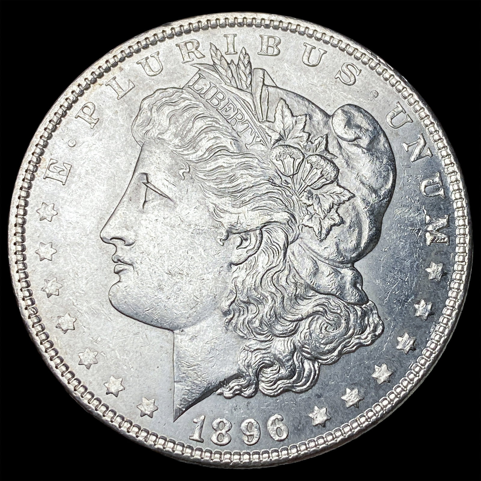 1896 Morgan Silver Dollar UNCIRCULATED: 1896 Morgan Silver Dollar UNCIRCULATED