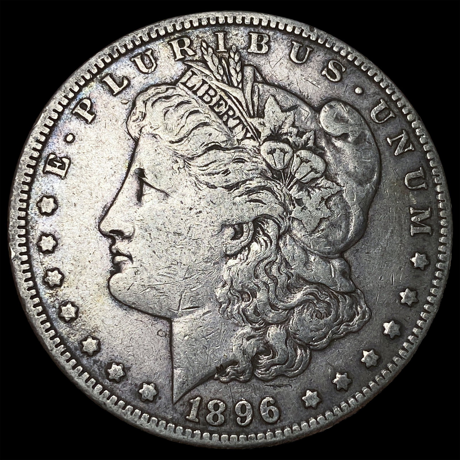 1896-S Silver Morgan Dollar NEARLY UNCIRCULATED (1 of 2)