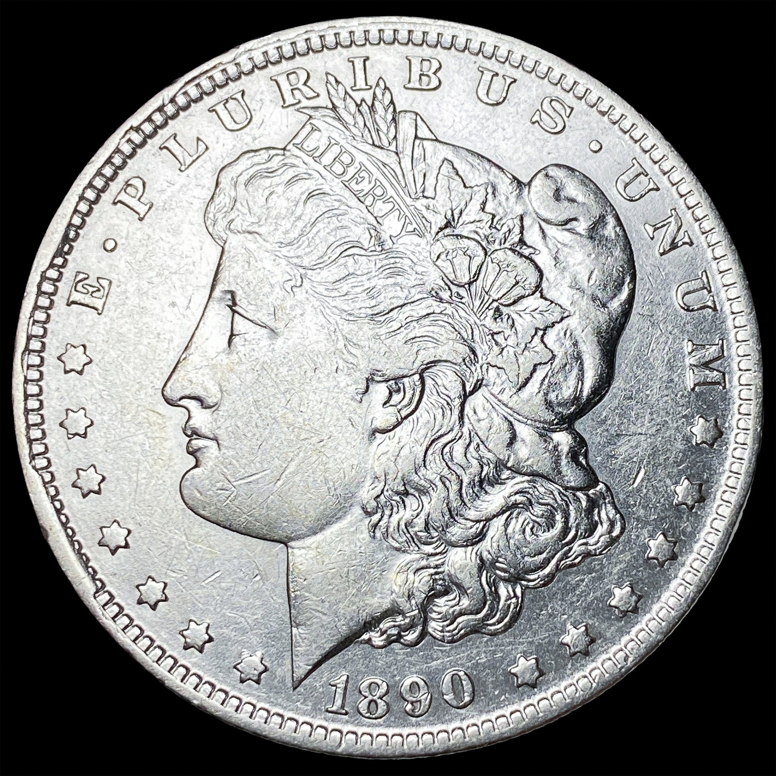 1890-O Silver Morgan Dollar CLOSELY UNCIRCULATED (1 of 2)