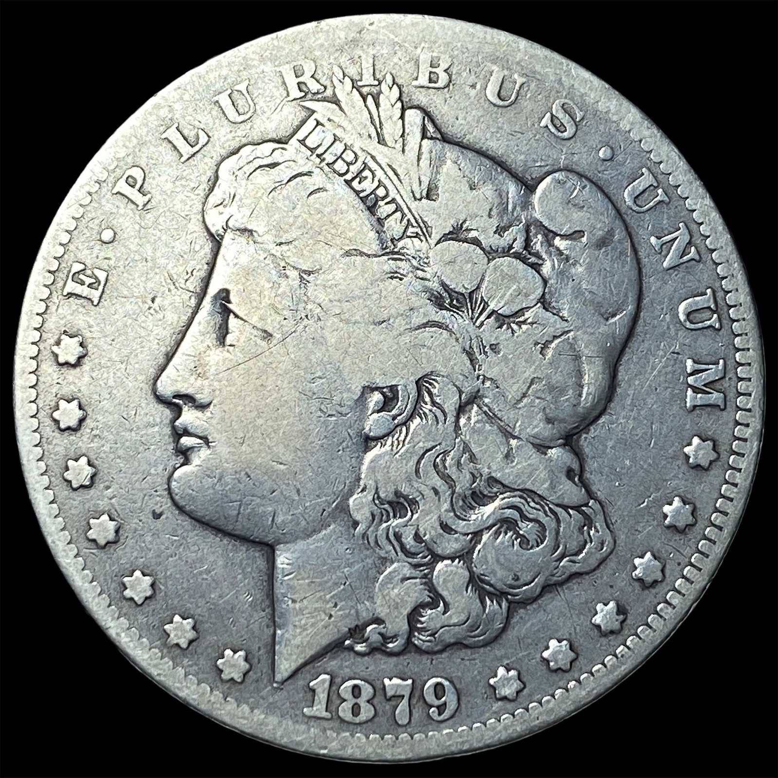 1879 Silver Morgan Dollar NICELY CIRCULATED: 1879 Silver Morgan Dollar NICELY CIRCULATED