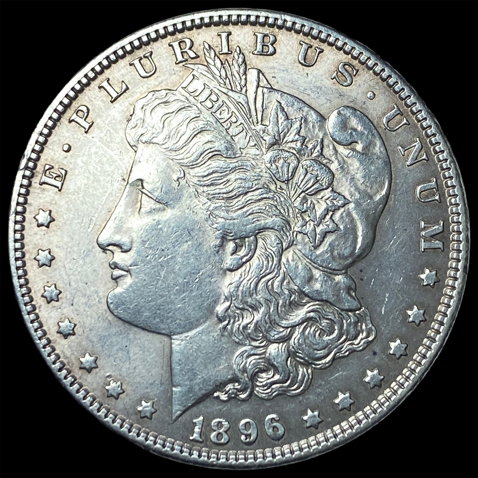 1896 Morgan Silver Dollar UNCIRCULATED: 1896 Morgan Silver Dollar UNCIRCULATED