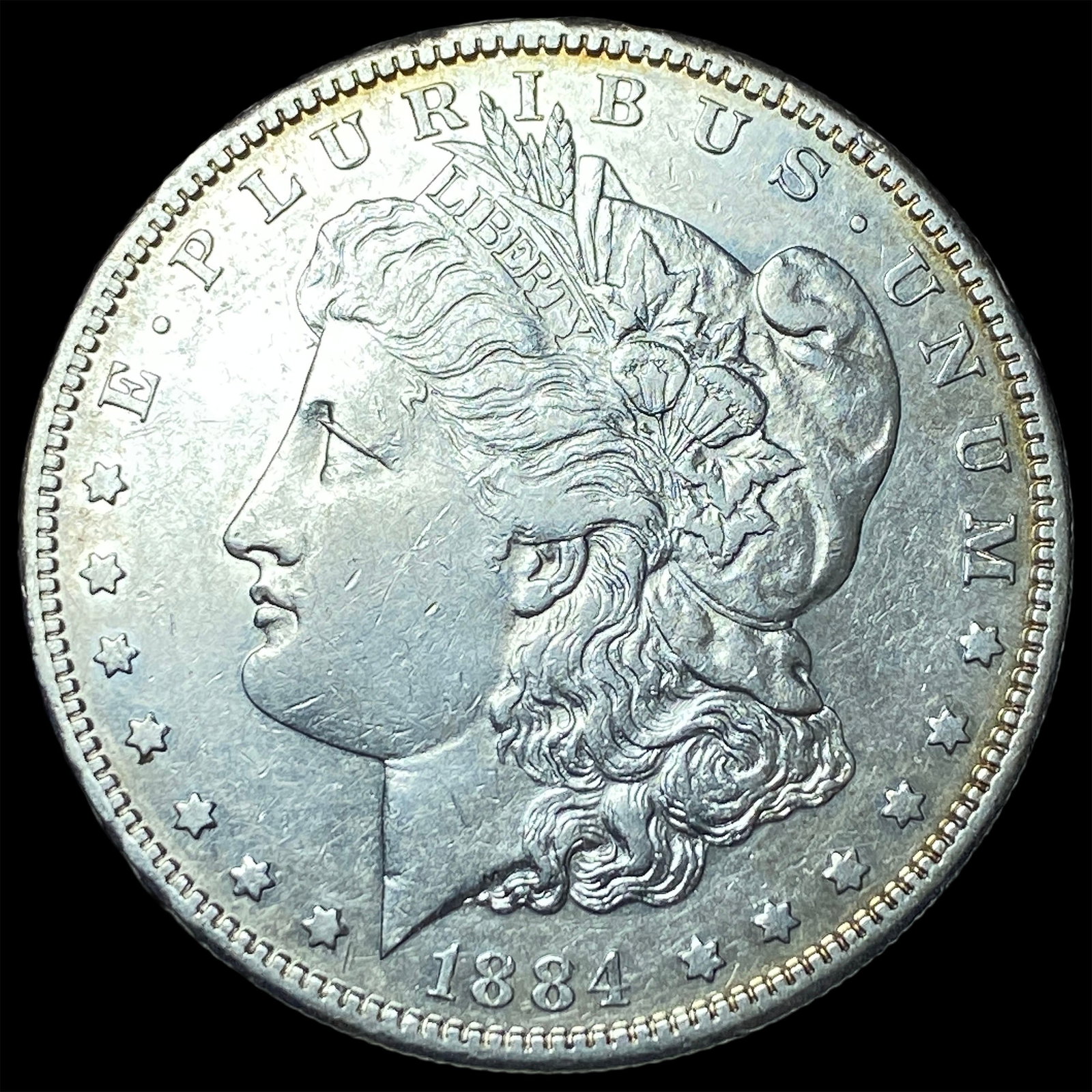 1884 Morgan Silver Dollar CHOICE AU (1 of 2)