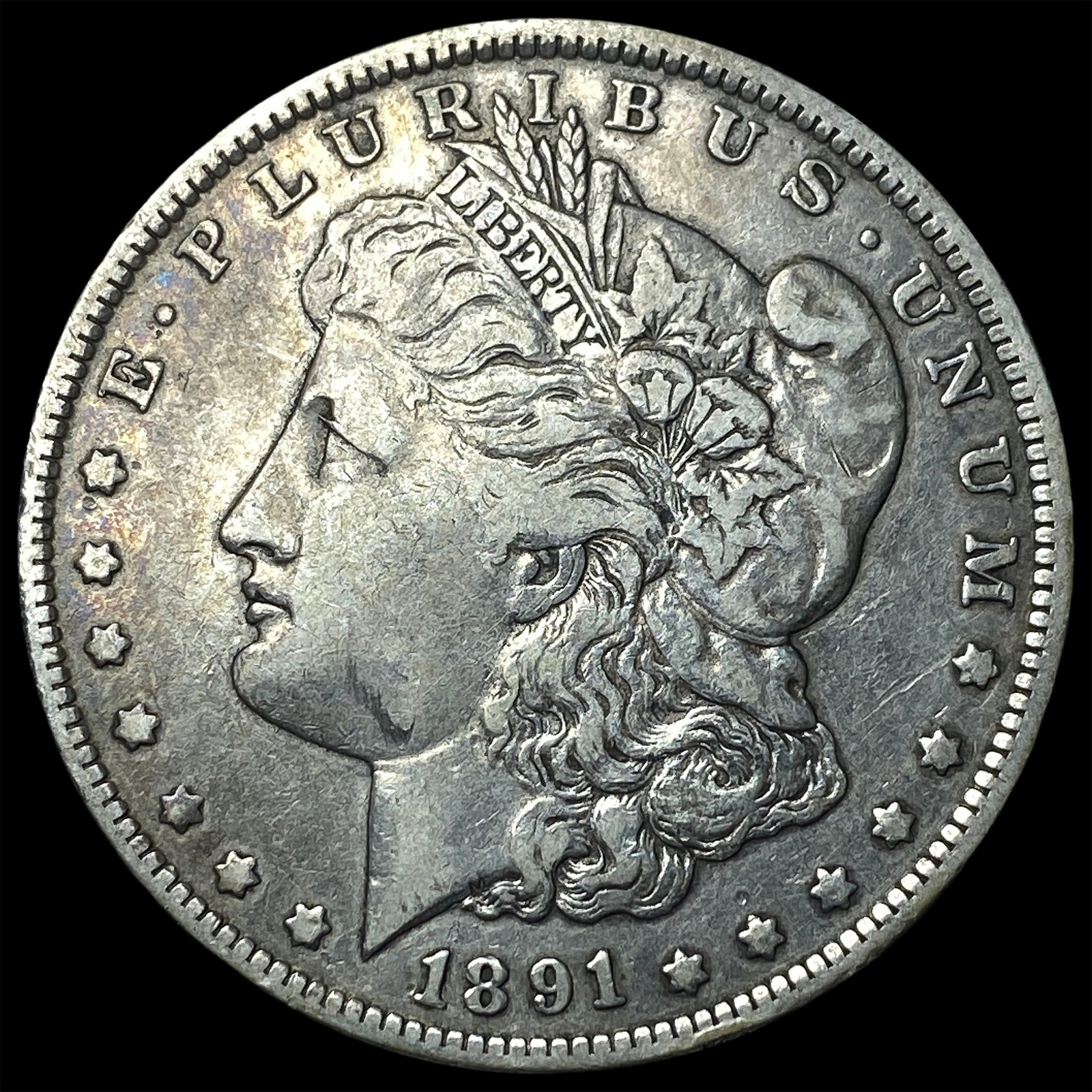 1891-O Silver Morgan Dollar NEARLY UNCIRCULATED: 1891-O Silver Morgan Dollar NEARLY UNCIRCULATED