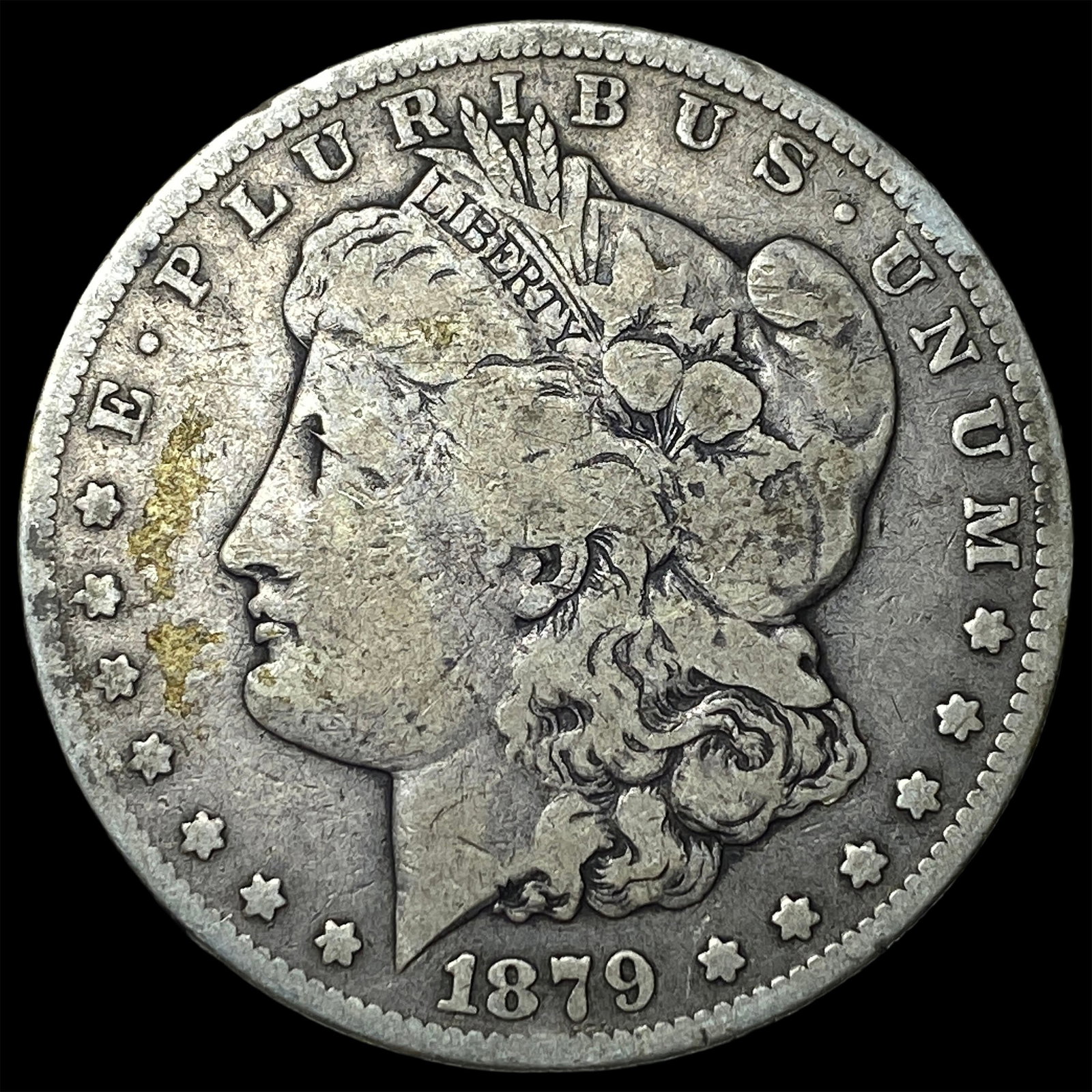 1879-S Silver Morgan Dollar NICELY CIRCULATED: 1879-S Silver Morgan Dollar NICELY CIRCULATED