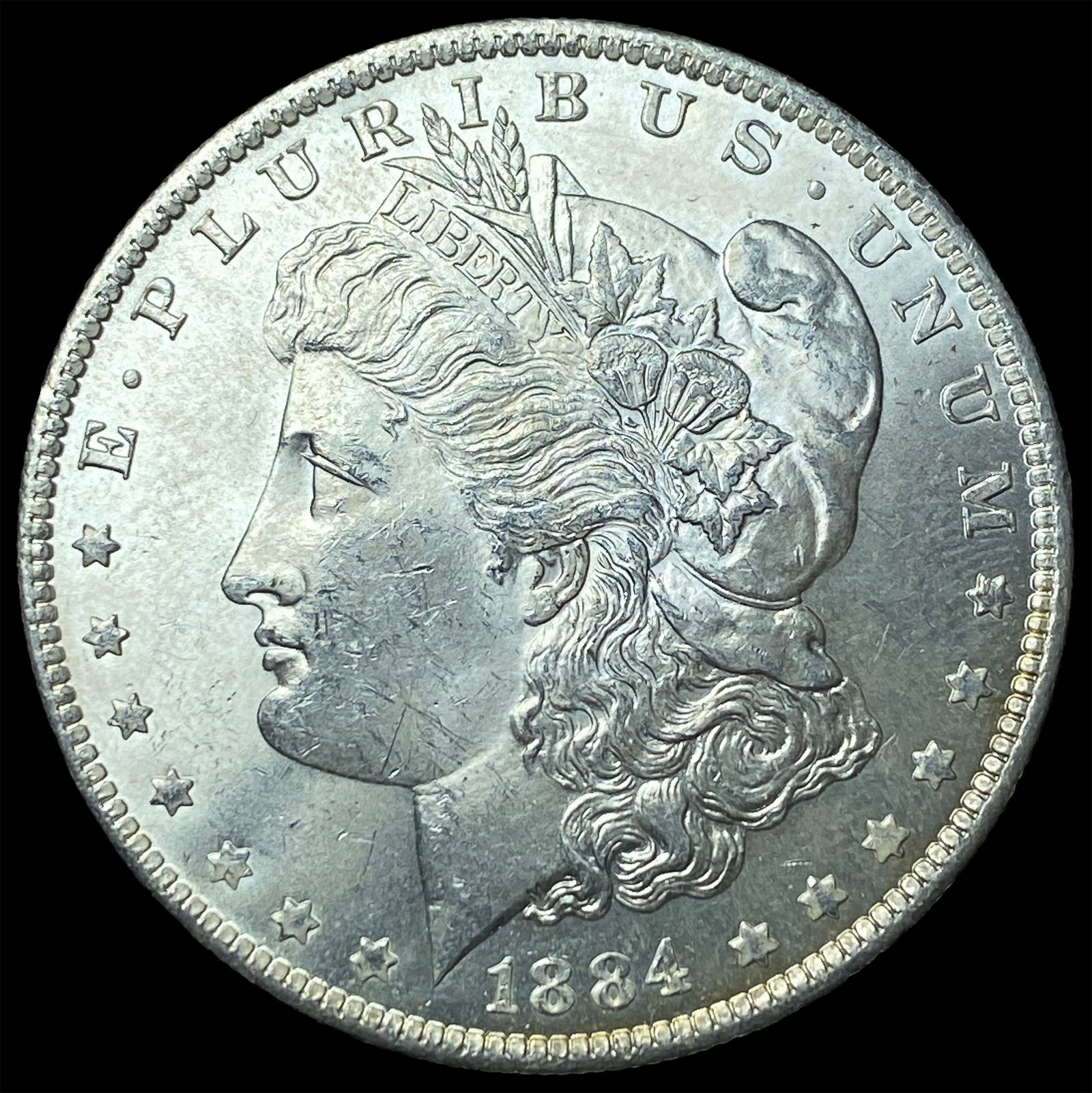 1884-S Silver Morgan Dollar UNCIRCULATED: 1884-S Silver Morgan Dollar UNCIRCULATED
