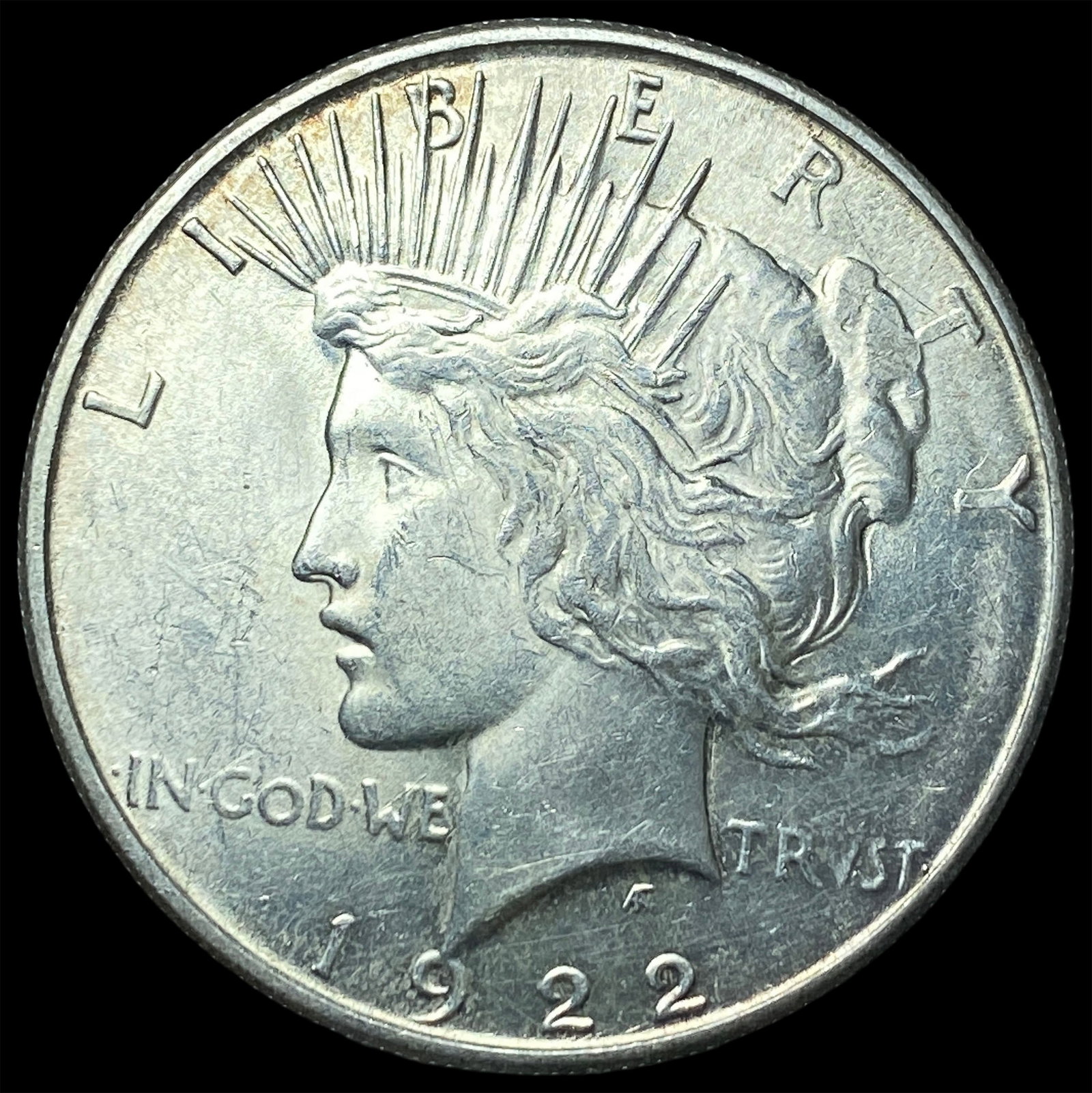 1922 Silver Peace Dollar UNCIRCULATED: 1922 Silver Peace Dollar UNCIRCULATED