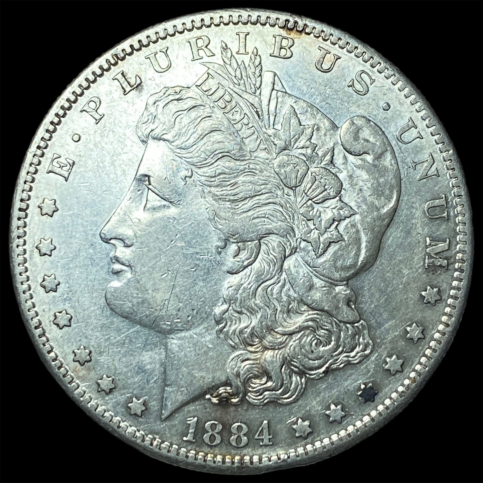 1884-S Silver Morgan Dollar CHOICE AU (1 of 2)