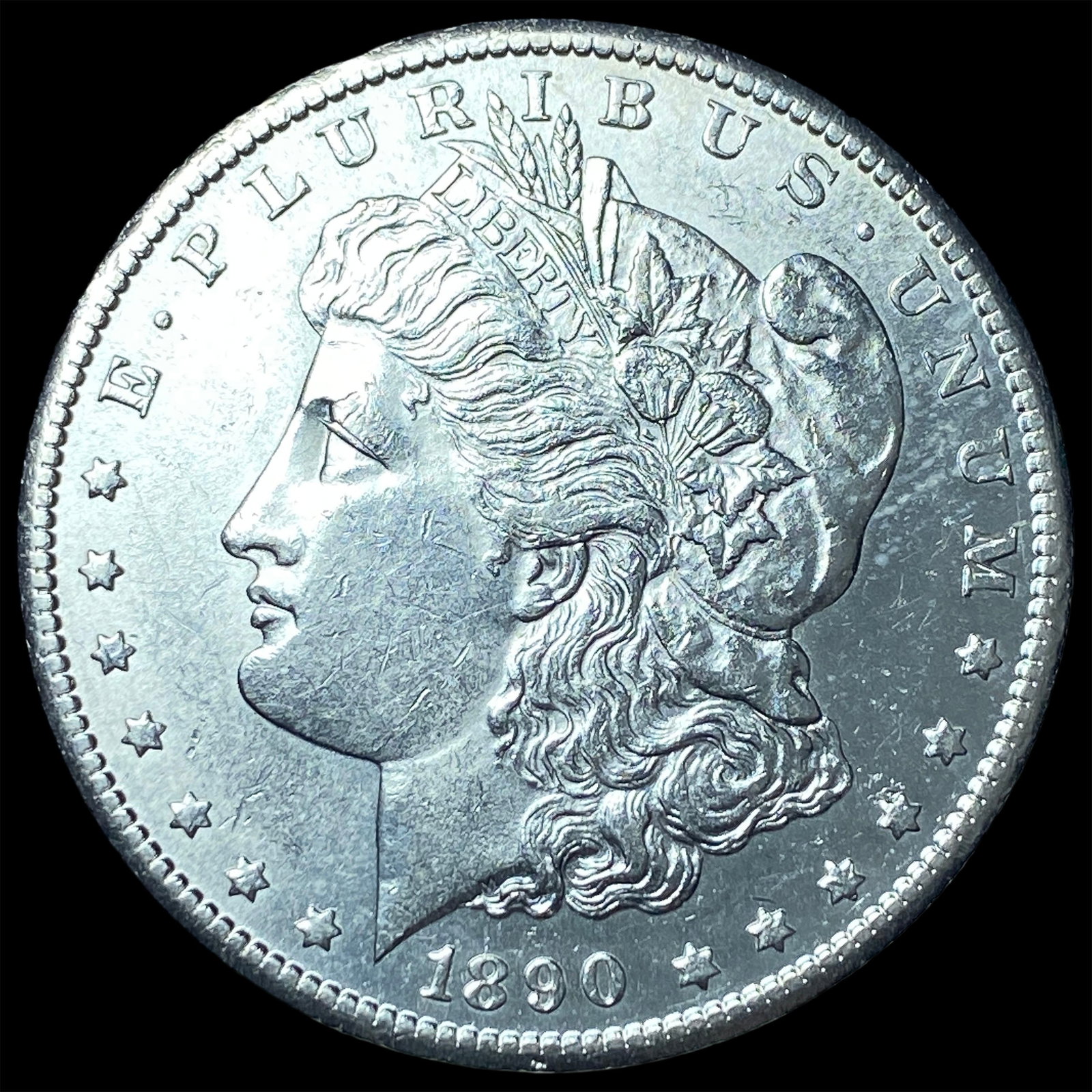 1890 Morgan Silver Dollar CHOICE BU: 1890 Morgan Silver Dollar CHOICE BU