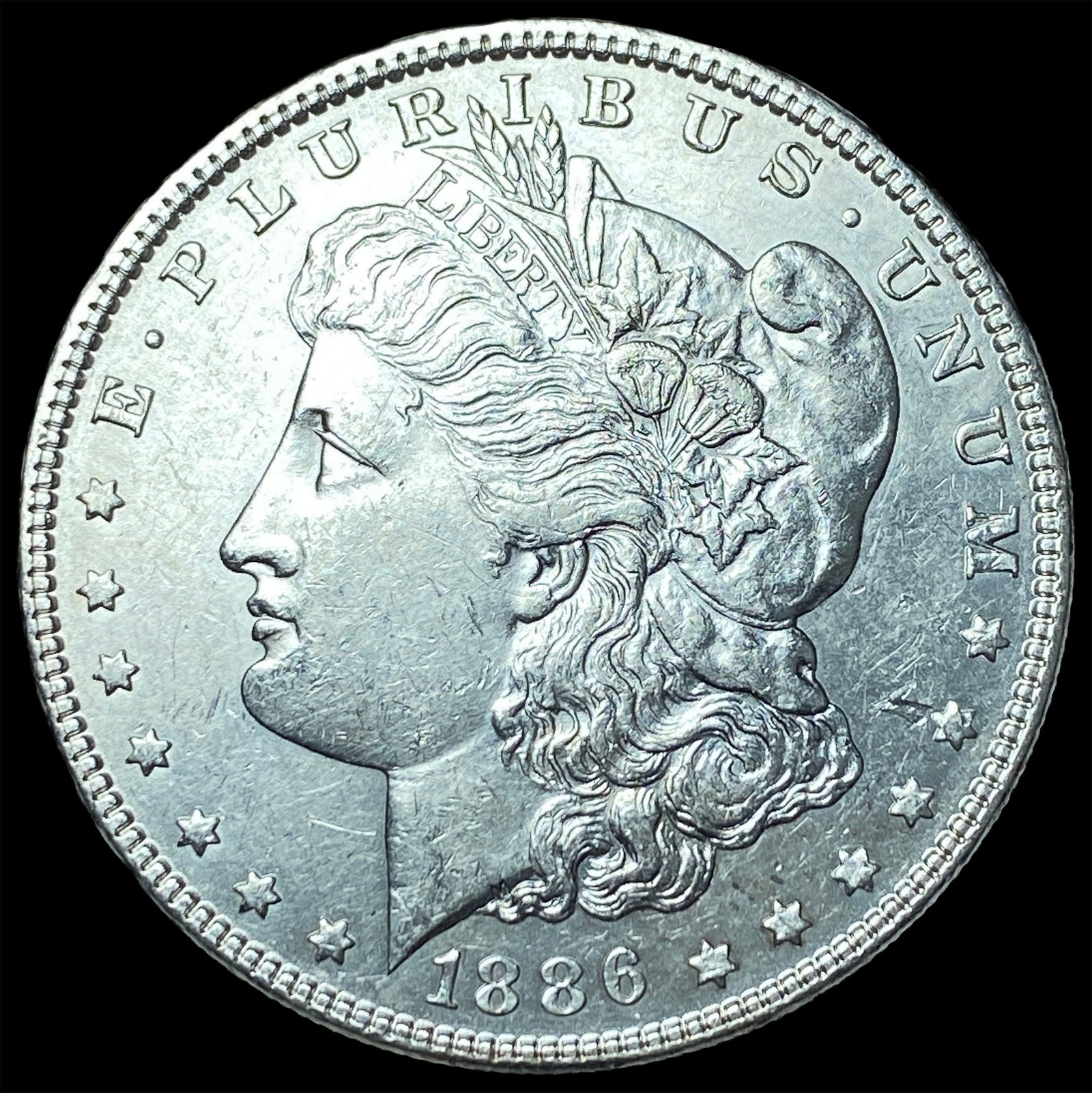 1886 Morgan Silver Dollar UNCIRCULATED: 1886 Morgan Silver Dollar UNCIRCULATED