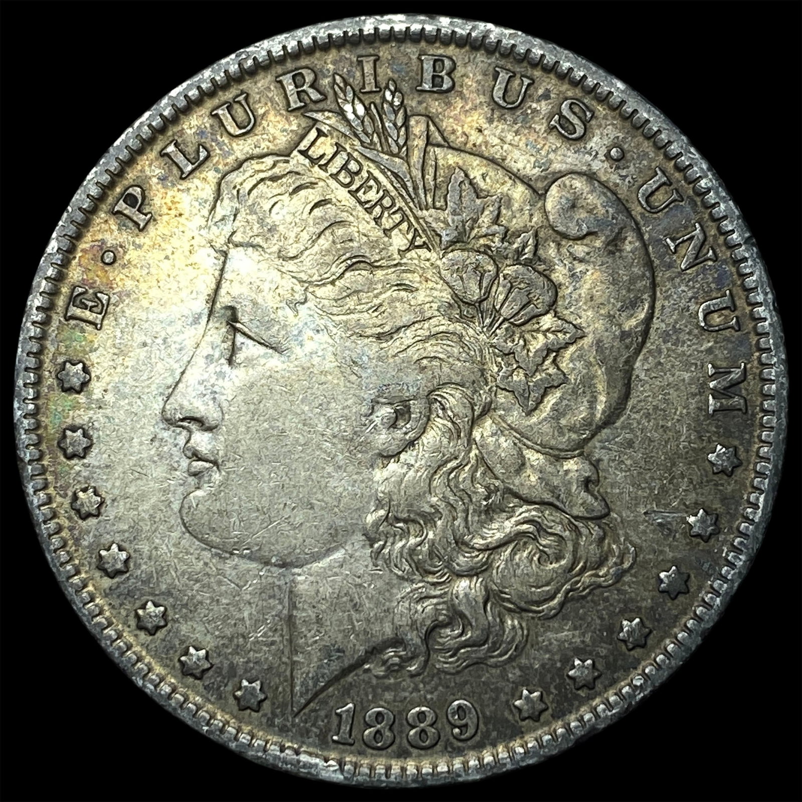 1889-O Silver Morgan Dollar NEARLY UNCIRCULATED (1 of 2)