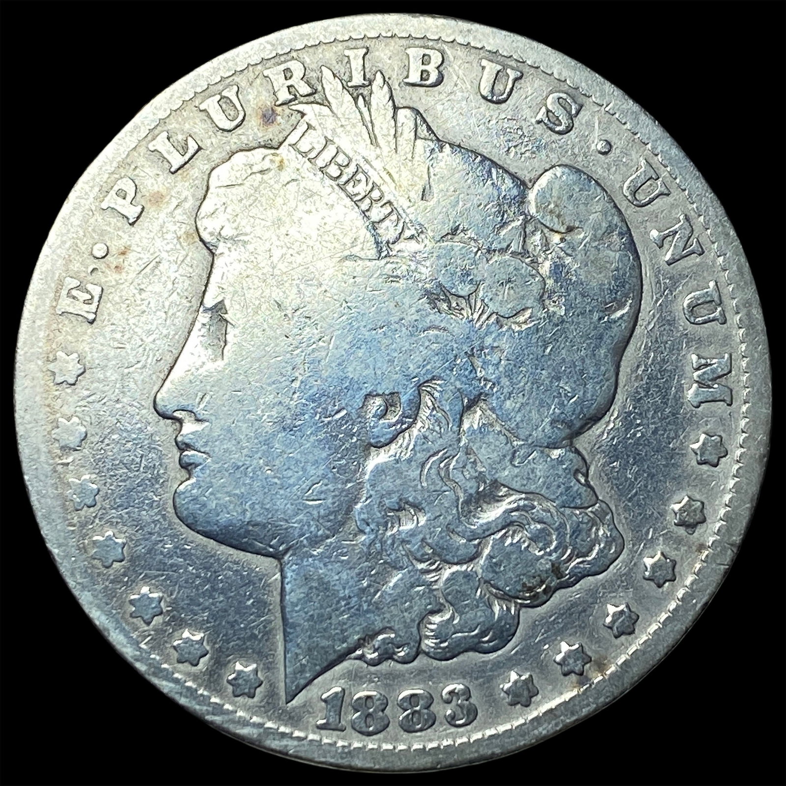 1883-CC Silver Morgan Dollar NICELY CIRCULATED: 1883-CC Silver Morgan Dollar NICELY CIRCULATED
