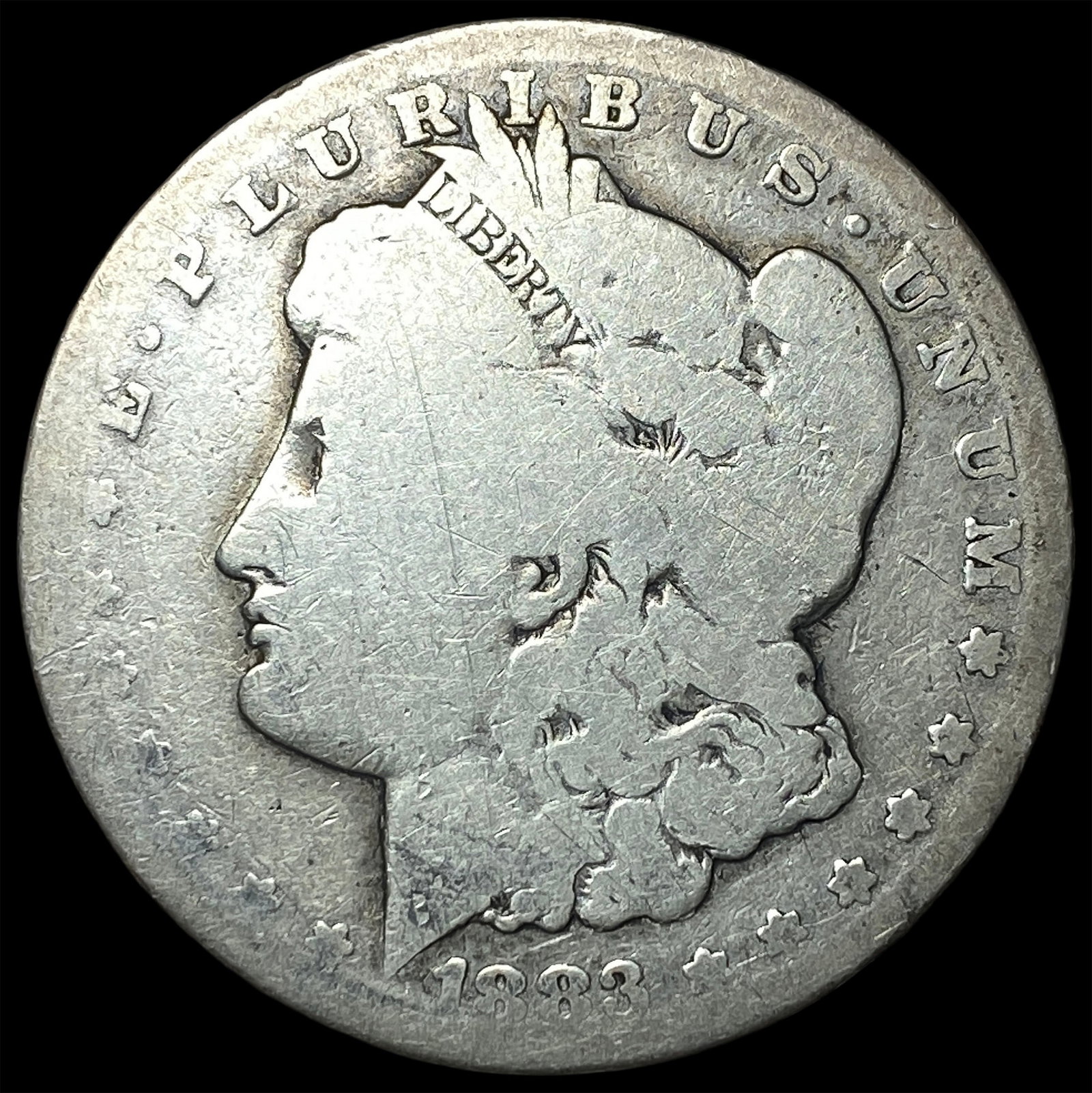 1883-CC Morgan Silver Dollar NICELY CIRCULATED (1 of 2)