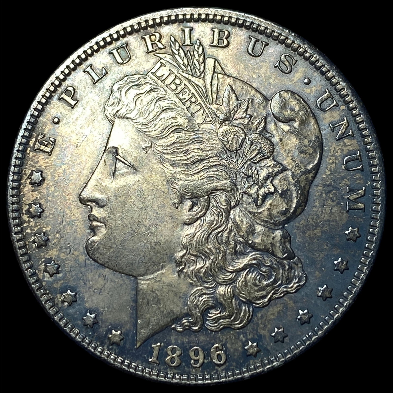 1896 Morgan Silver Dollar CLOSELY UNCIRCULATED: 1896 Morgan Silver Dollar CLOSELY UNCIRCULATED
