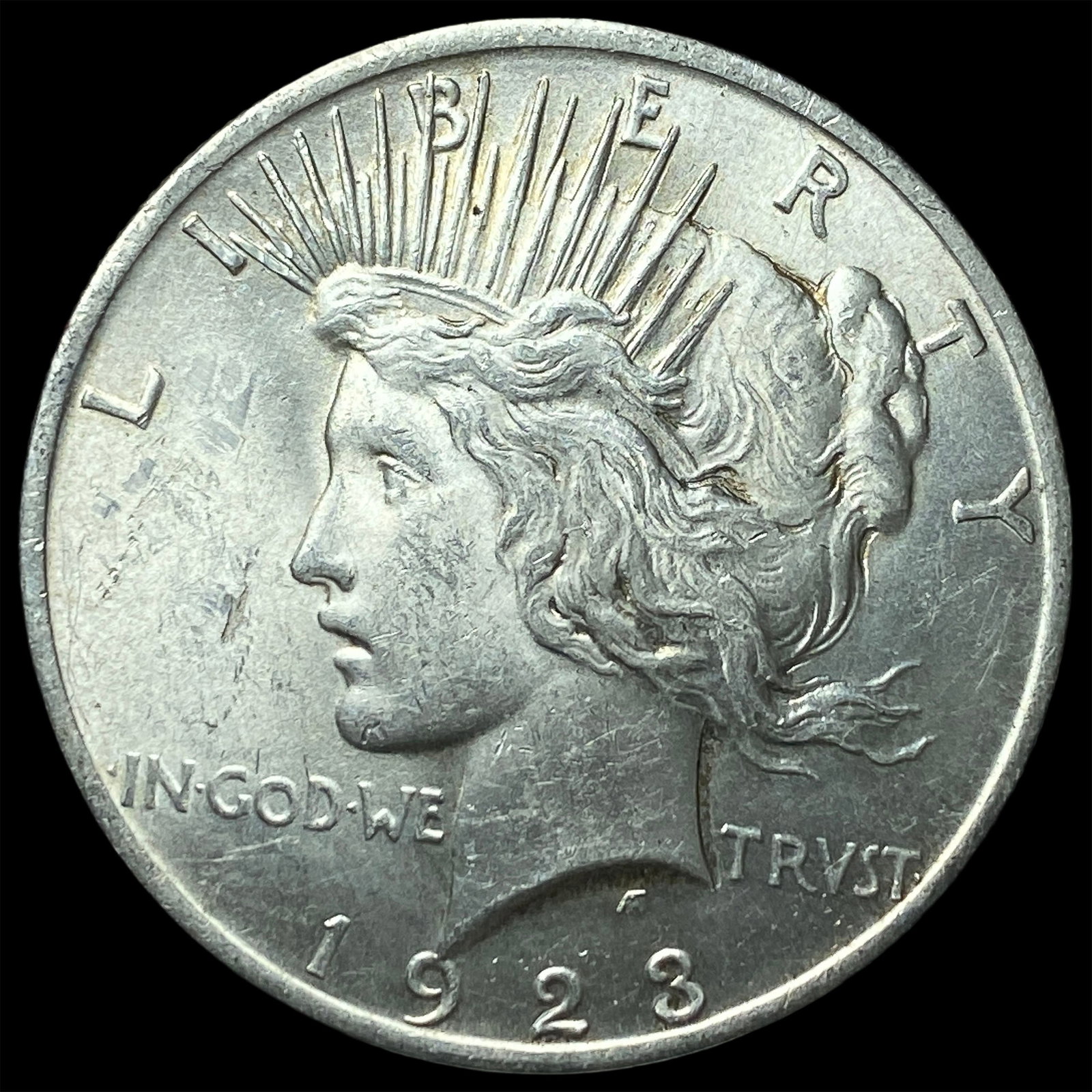 1923 Silver Peace Dollar UNCIRCULATED: 1923 Silver Peace Dollar UNCIRCULATED