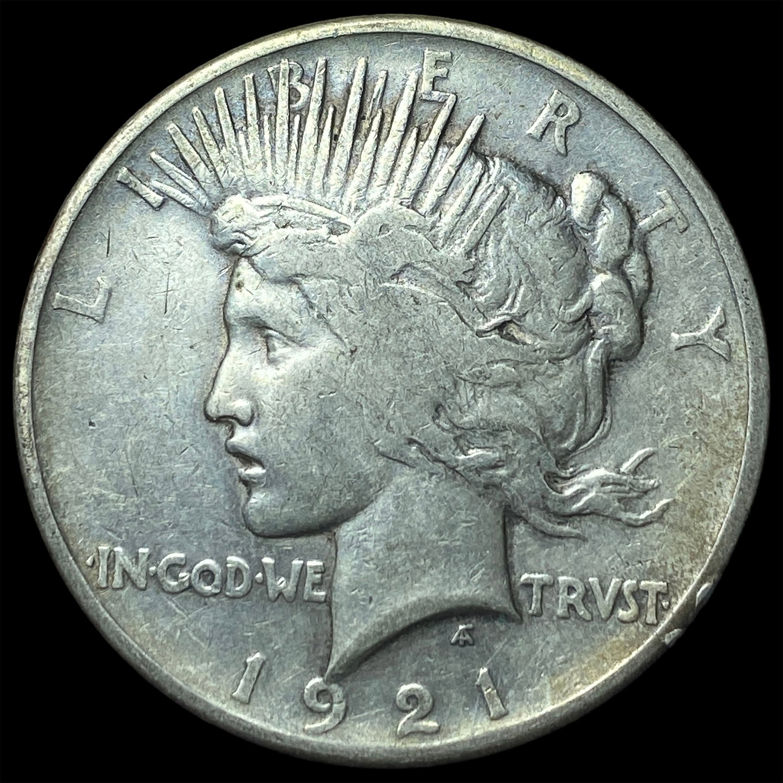 1921 Silver Peace Dollar NEARLY UNCIRCULATED: 1921 Silver Peace Dollar NEARLY UNCIRCULATED