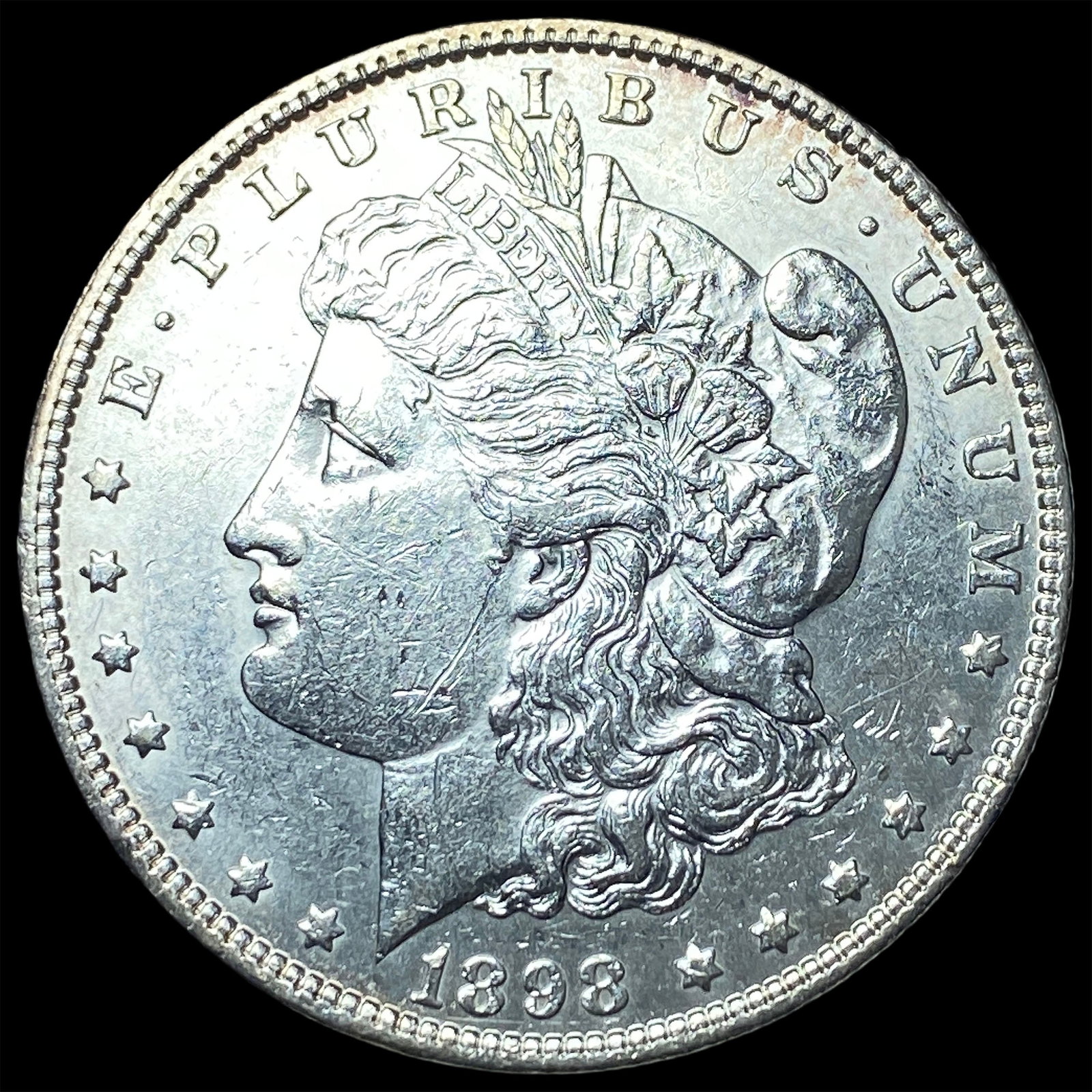 1898 Morgan Silver Dollar UNCIRCULATED: 1898 Morgan Silver Dollar UNCIRCULATED