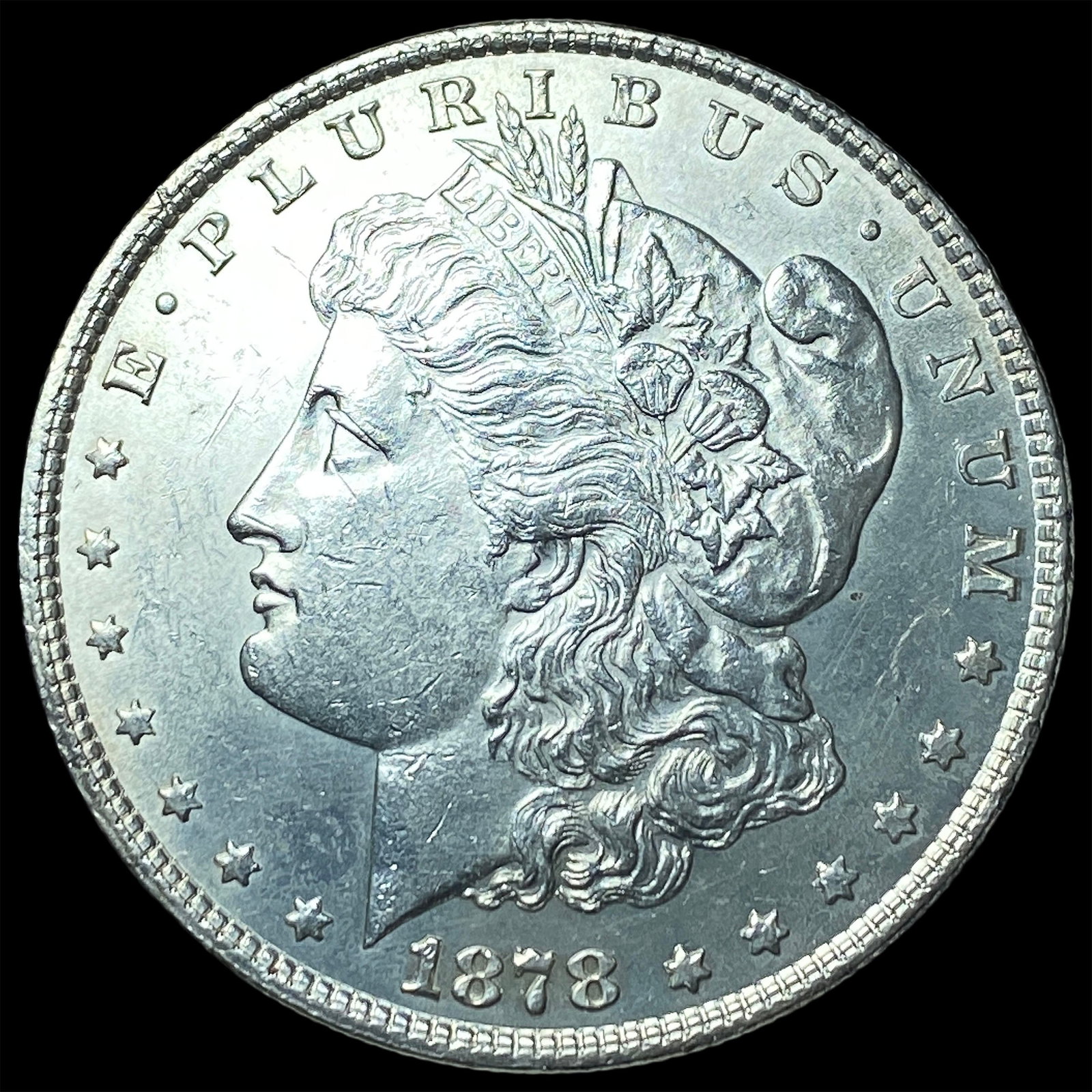 1878 Silver Morgan Dollar CHOICE BU: 1878 Silver Morgan Dollar CHOICE BU