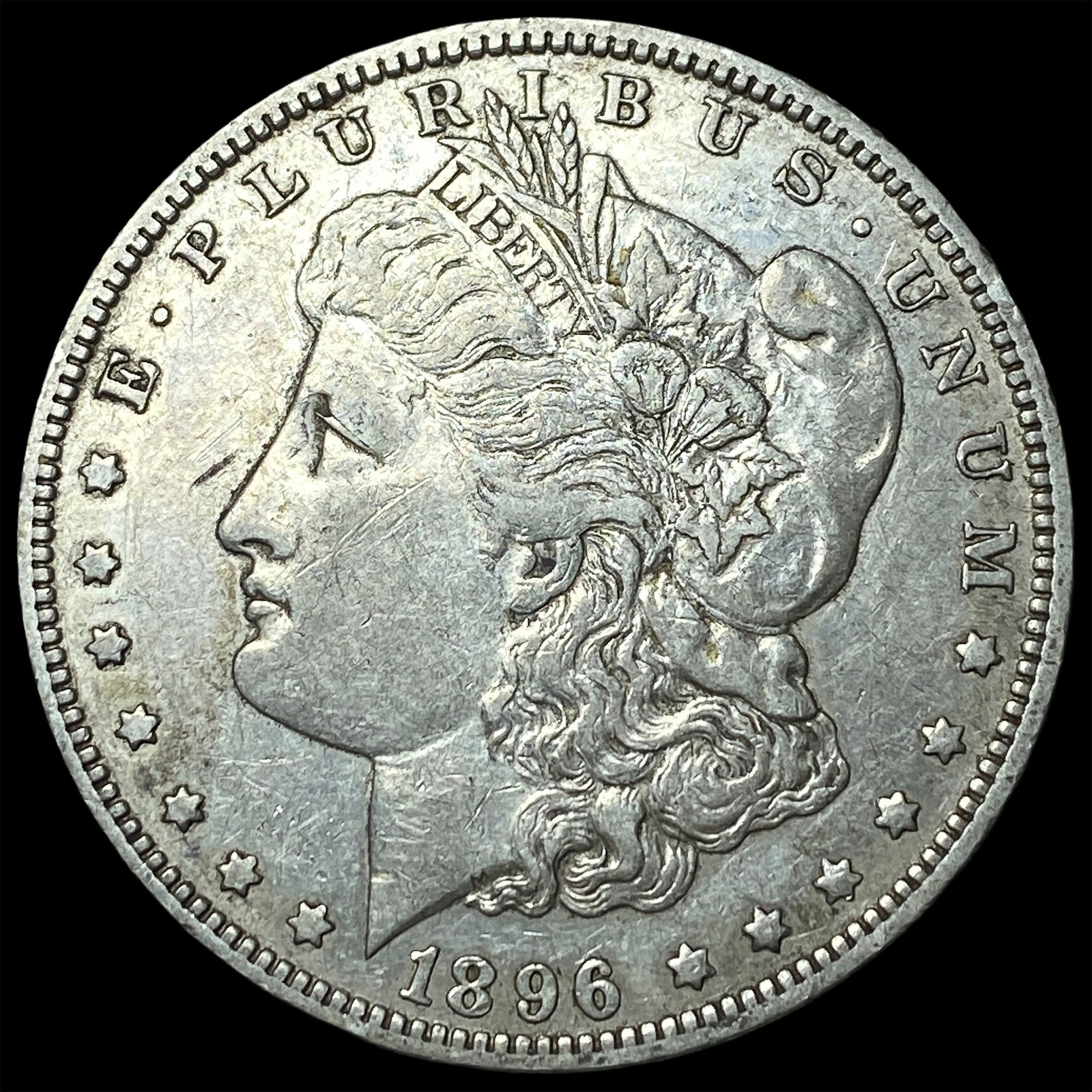 1896-O Silver Morgan Dollar CLOSELY UNCIRCULATED: 1896-O Silver Morgan Dollar CLOSELY UNCIRCULATED