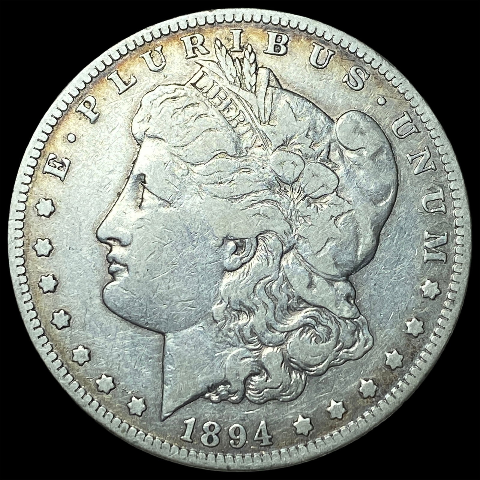 1894-S Silver Morgan Dollar LIGHTLY CIRCULATED: 1894-S Silver Morgan Dollar LIGHTLY CIRCULATED