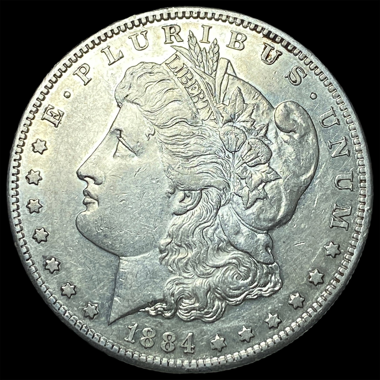 1884-S Silver Morgan Dollar UNCIRCULATED: 1884-S Silver Morgan Dollar UNCIRCULATED