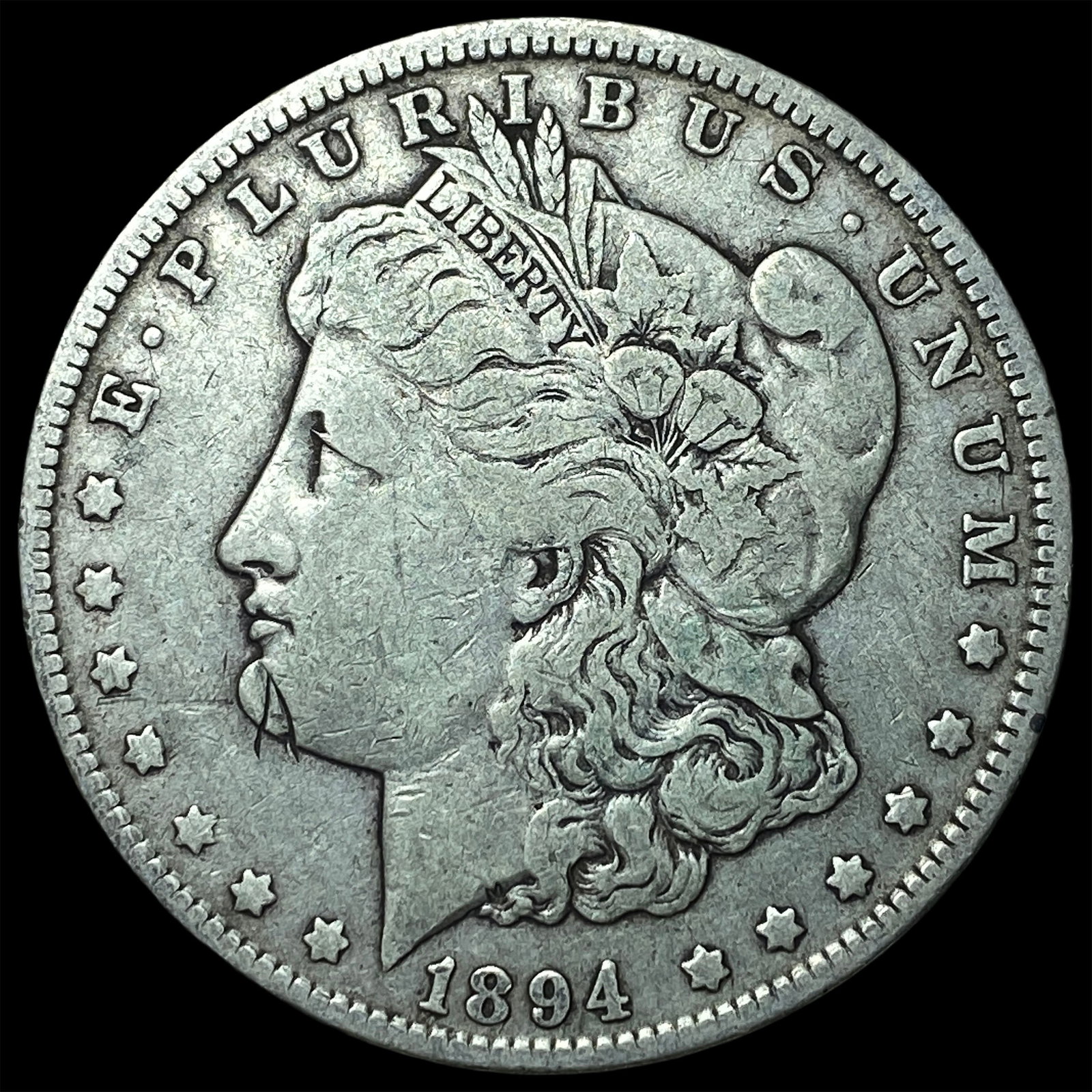 1894-O Silver Morgan Dollar LIGHTLY CIRCULATED: 1894-O Silver Morgan Dollar LIGHTLY CIRCULATED