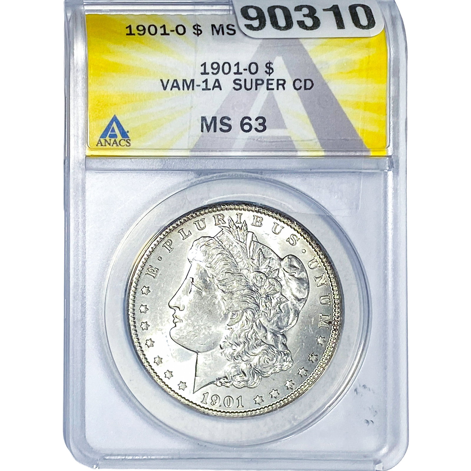 1901-O Morgan Silver Dollar ANACS MS63 (1 of 2)