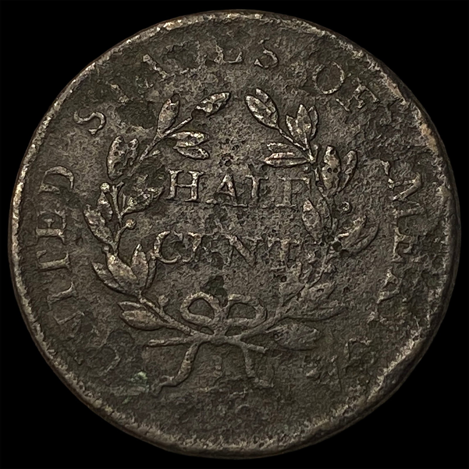 1806 Draped Bust Half Cent LIGHTLY CIRCULATED - 2