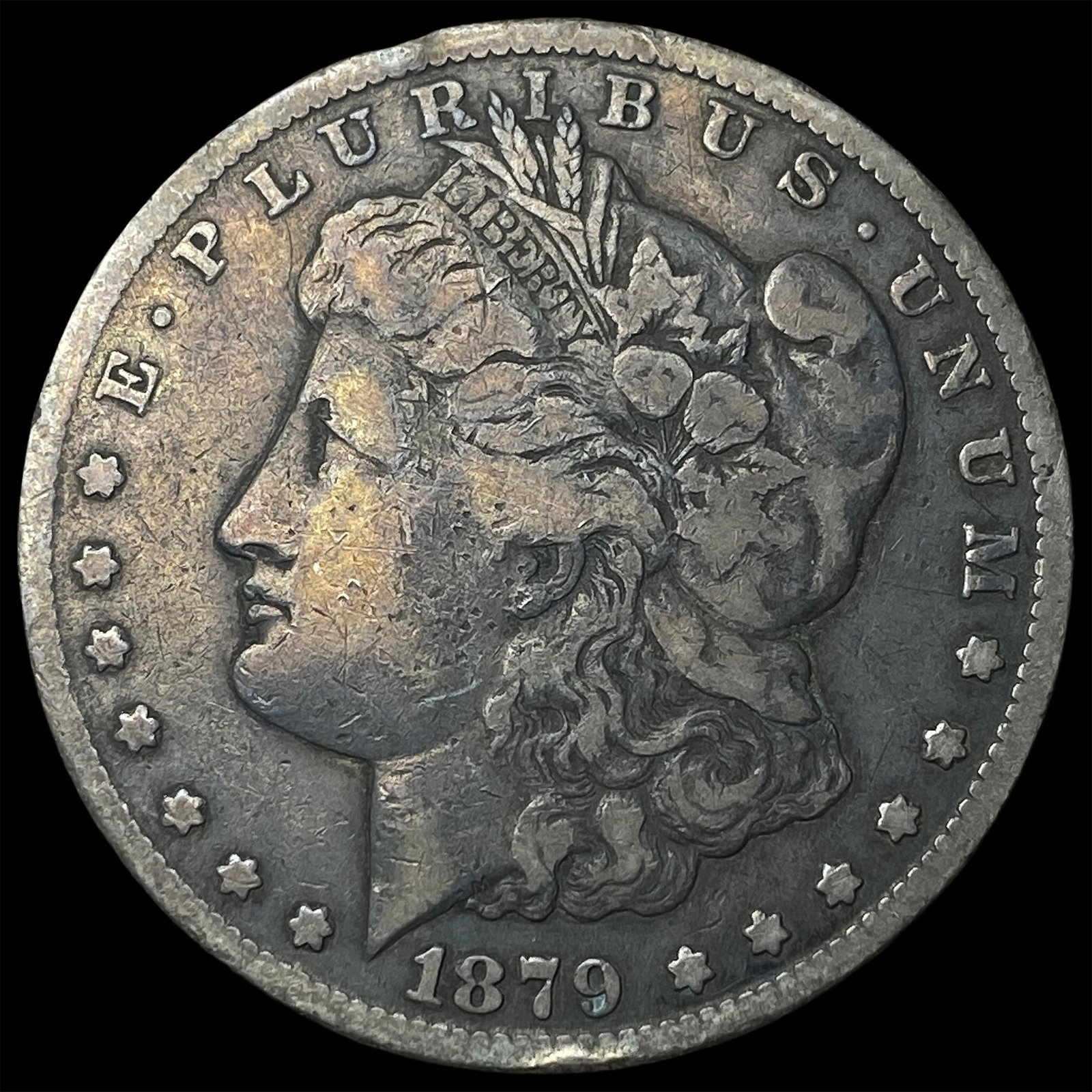 1879-CC Silver Morgan Dollar NICELY CIRCULATED: 1879-CC Silver Morgan Dollar NICELY CIRCULATED