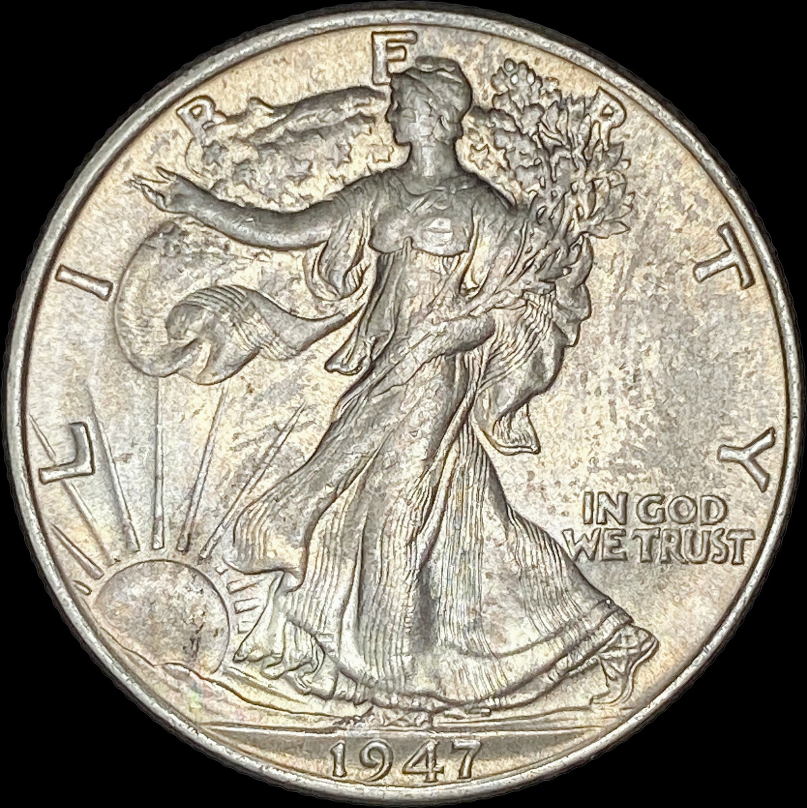 1947 Walking Liberty Half Dollar CHOICE BU: 1947 Walking Liberty Half Dollar CHOICE BU