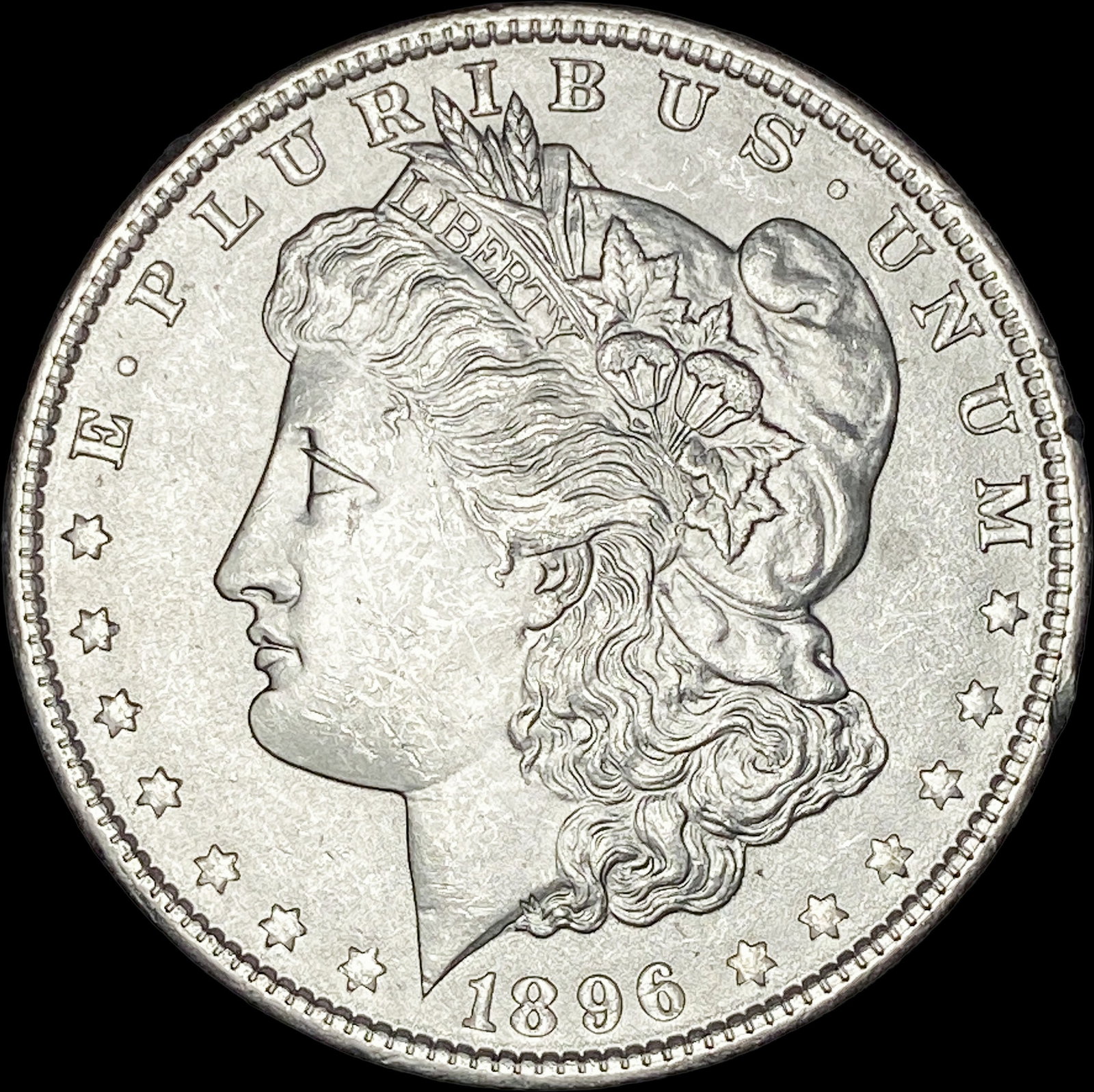 1896 Silver Morgan Dollar UNCIRCULATED: 1896 Silver Morgan Dollar UNCIRCULATED
