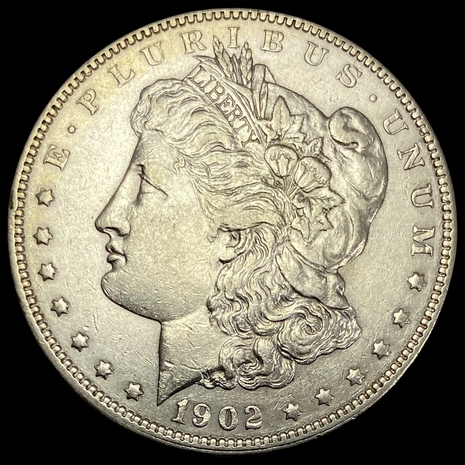 1902 Morgan Silver Dollar CLOSELY UNCIRCULATED: 1902 Morgan Silver Dollar CLOSELY UNCIRCULATED