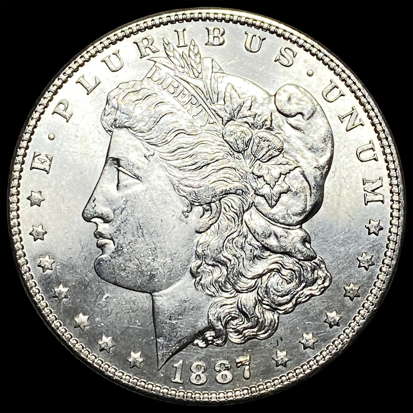 1887 Morgan Silver Dollar UNCIRCULATED: 1887 Morgan Silver Dollar UNCIRCULATED