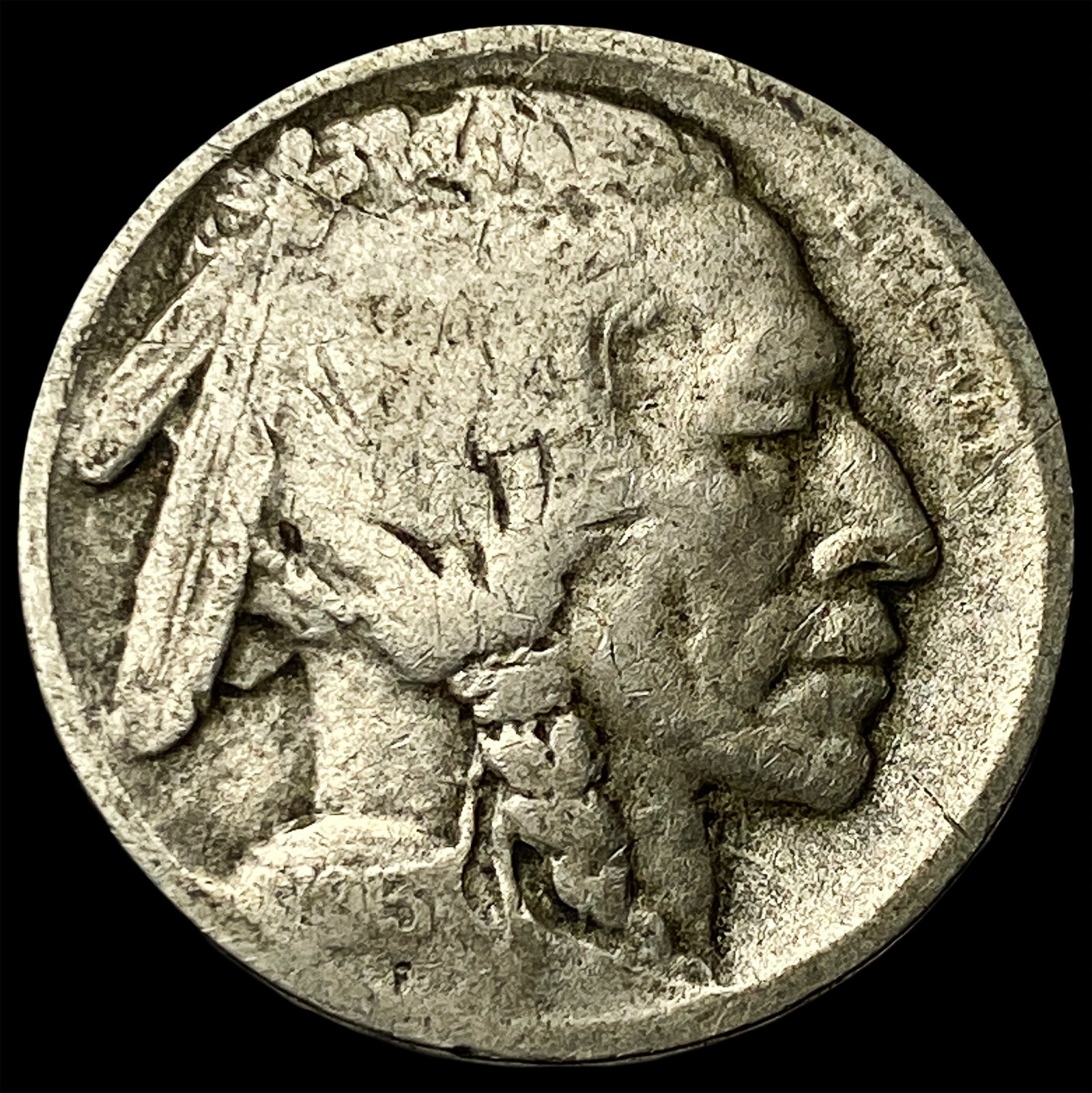 1913-S TYPE 2 Buffalo Nickel LIGHTLY CIRCULATED: 1913-S TYPE 2 Buffalo Nickel LIGHTLY CIRCULATED