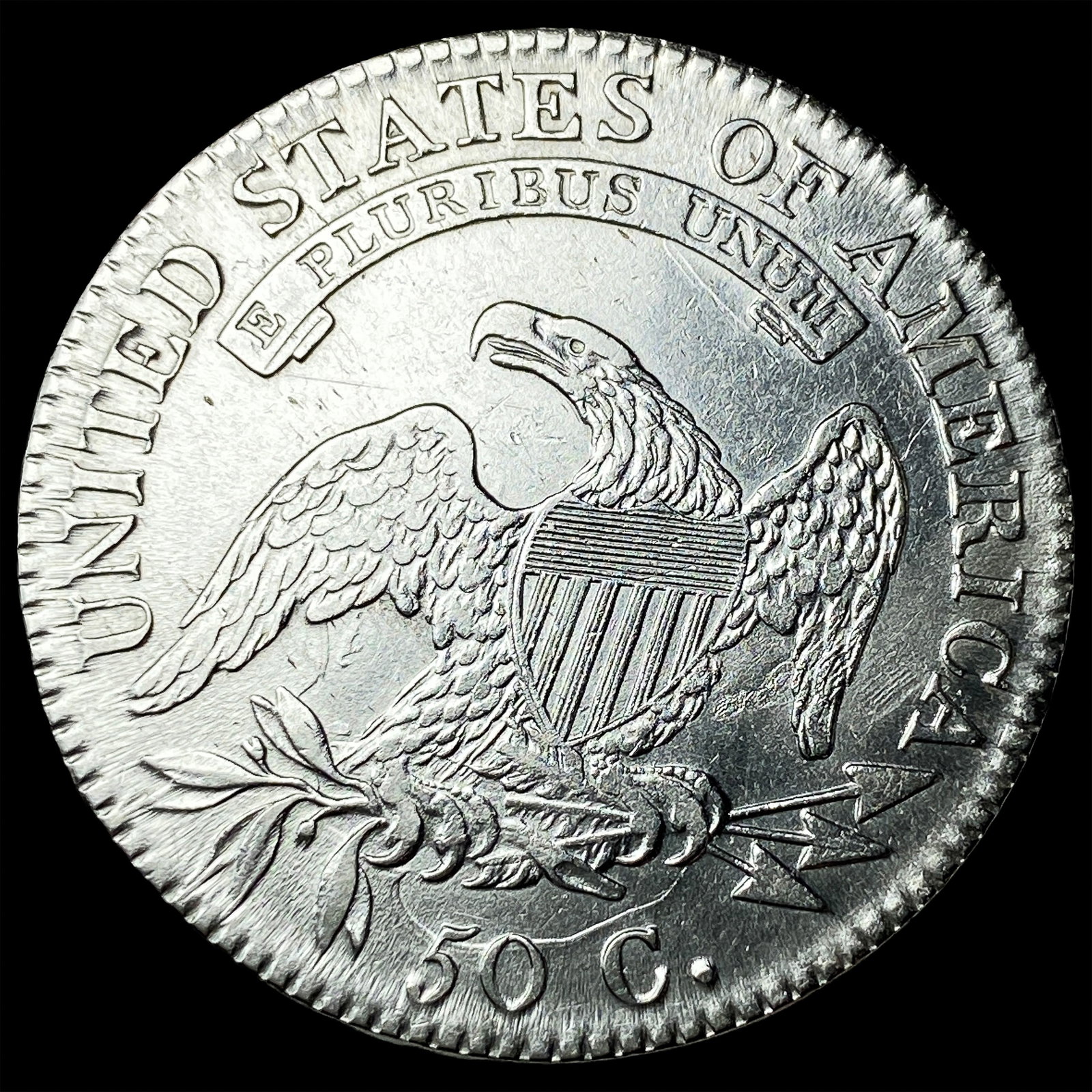 1817 Capped Bust Half Dollar CLOSELY UNCIRCULATED - 2