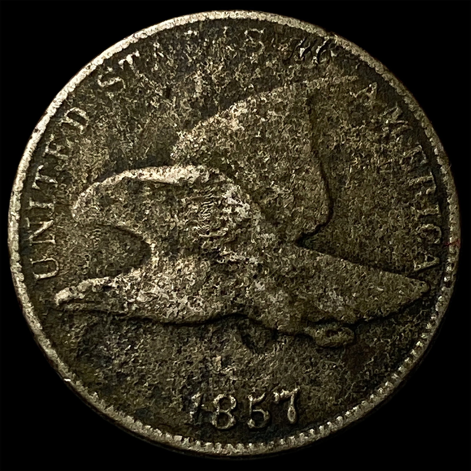 1857 Flying Eagle Cent HIGH GRADE: 1857 Flying Eagle Cent HIGH GRADE
