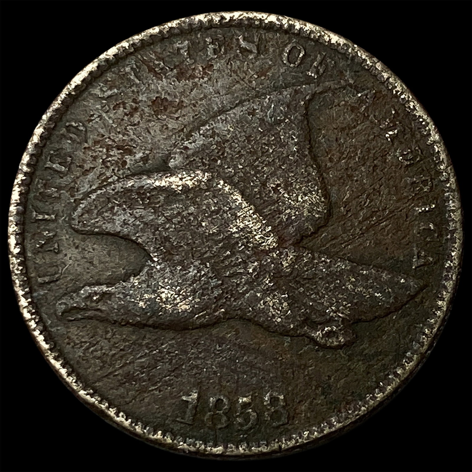 1858 Flying Eagle Cent HIGH GRADE: 1858 Flying Eagle Cent HIGH GRADE