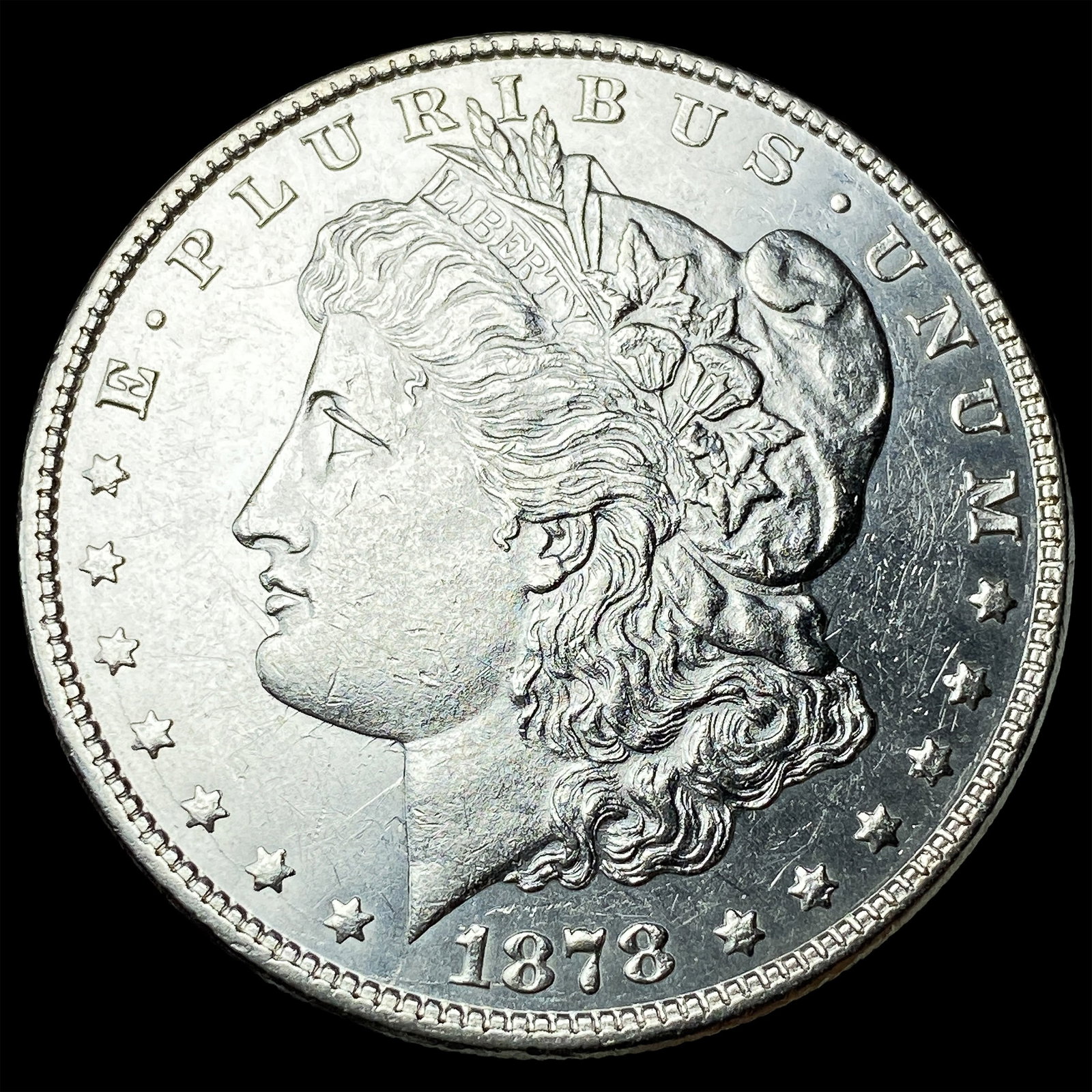 1878 Silver Morgan Dollar UNCIRCULATED: 1878 Silver Morgan Dollar UNCIRCULATED