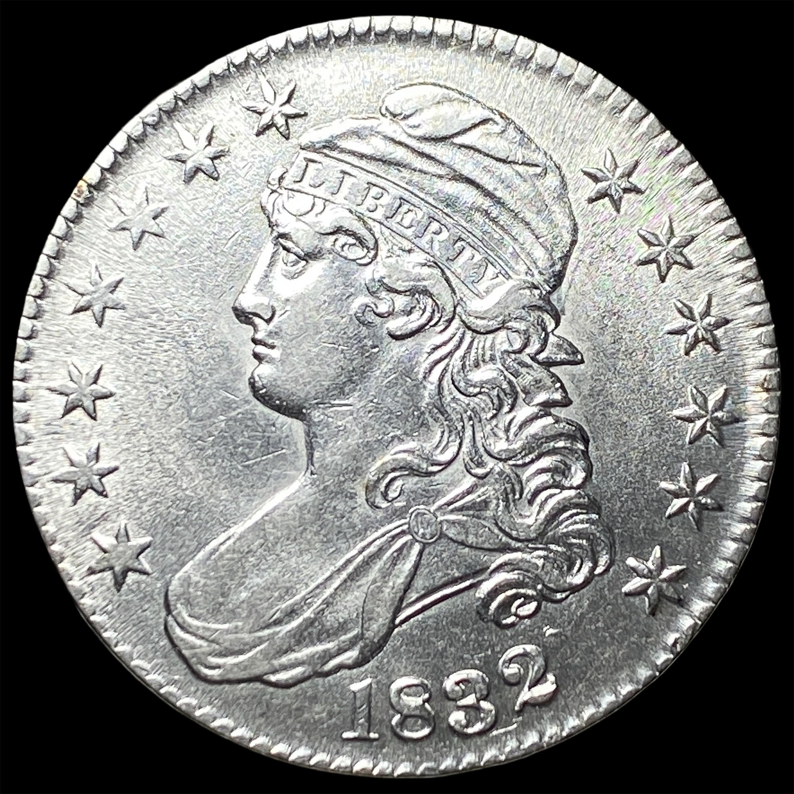 1832 Capped Bust Half Dollar CHOICE AU (1 of 2)