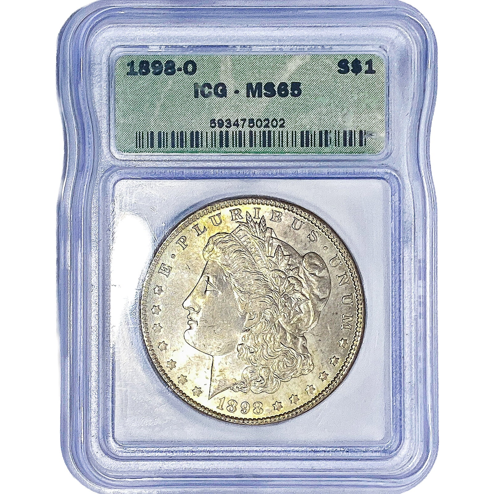 1898-O Morgan Silver Dollar ICG MS65 (1 of 2)