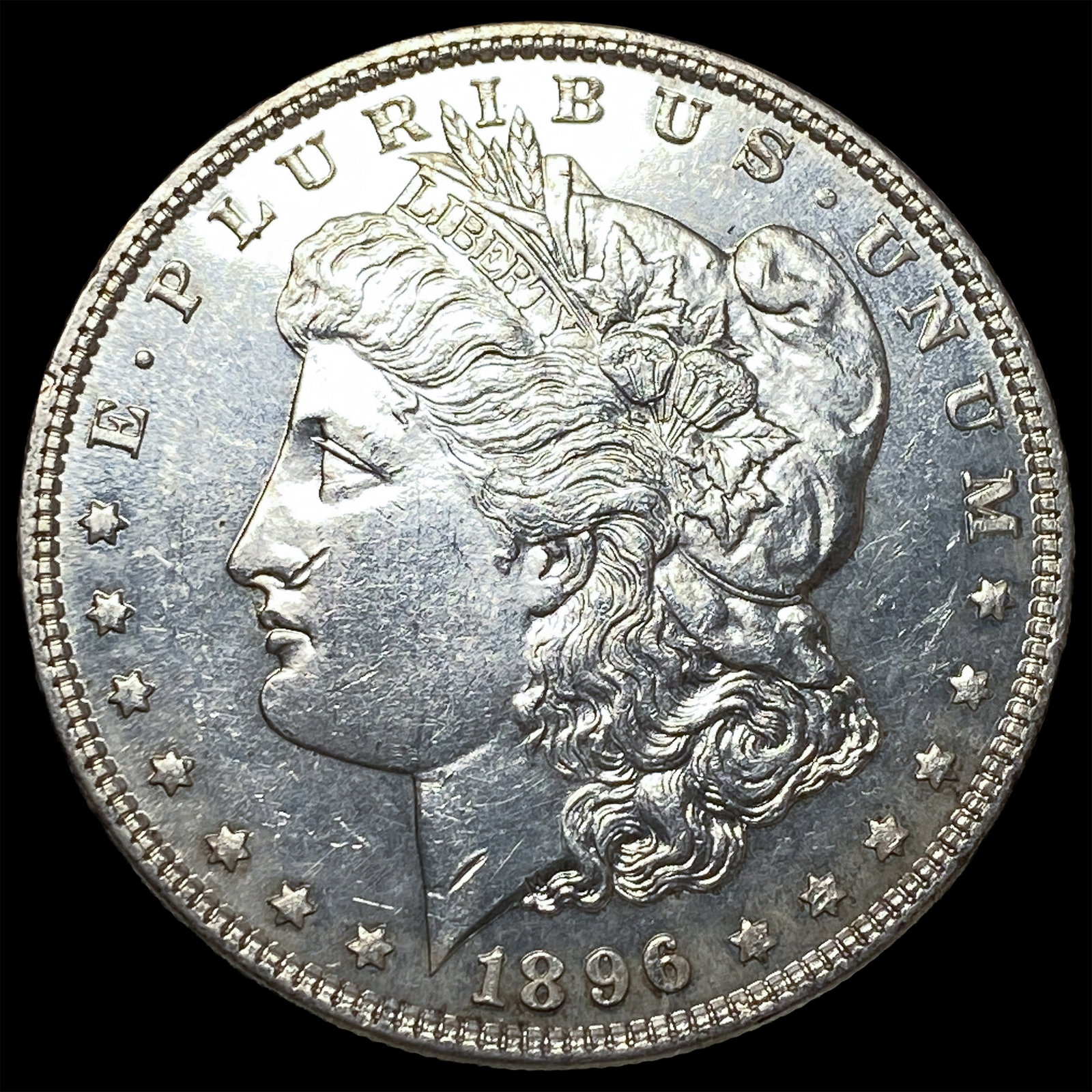1896 Morgan Silver Dollar UNCIRCULATED: 1896 Morgan Silver Dollar UNCIRCULATED