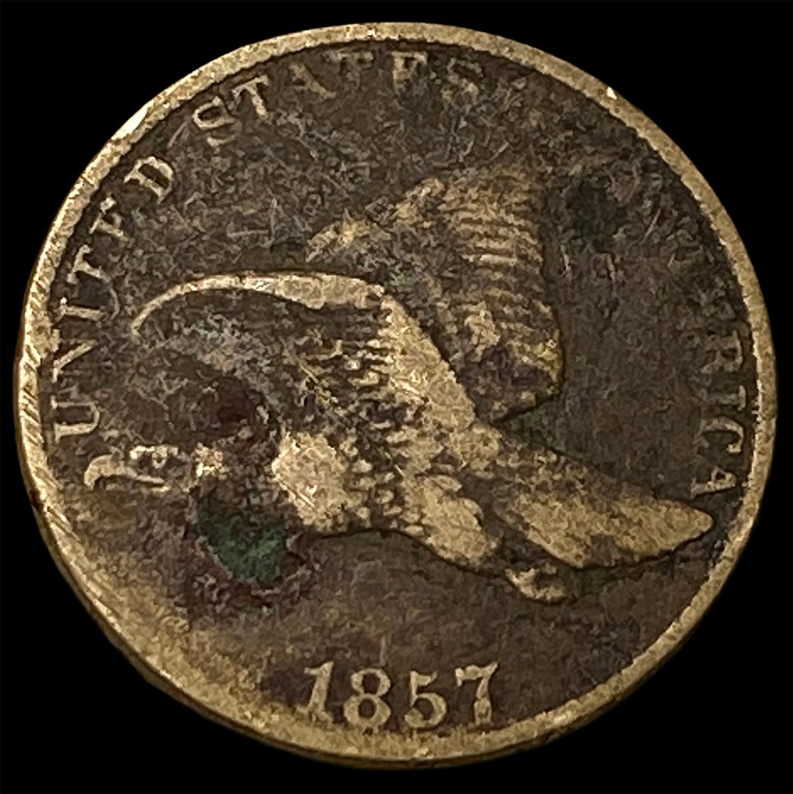 1857 Flying Eagle Cent HIGH GRADE: 1857 Flying Eagle Cent HIGH GRADE