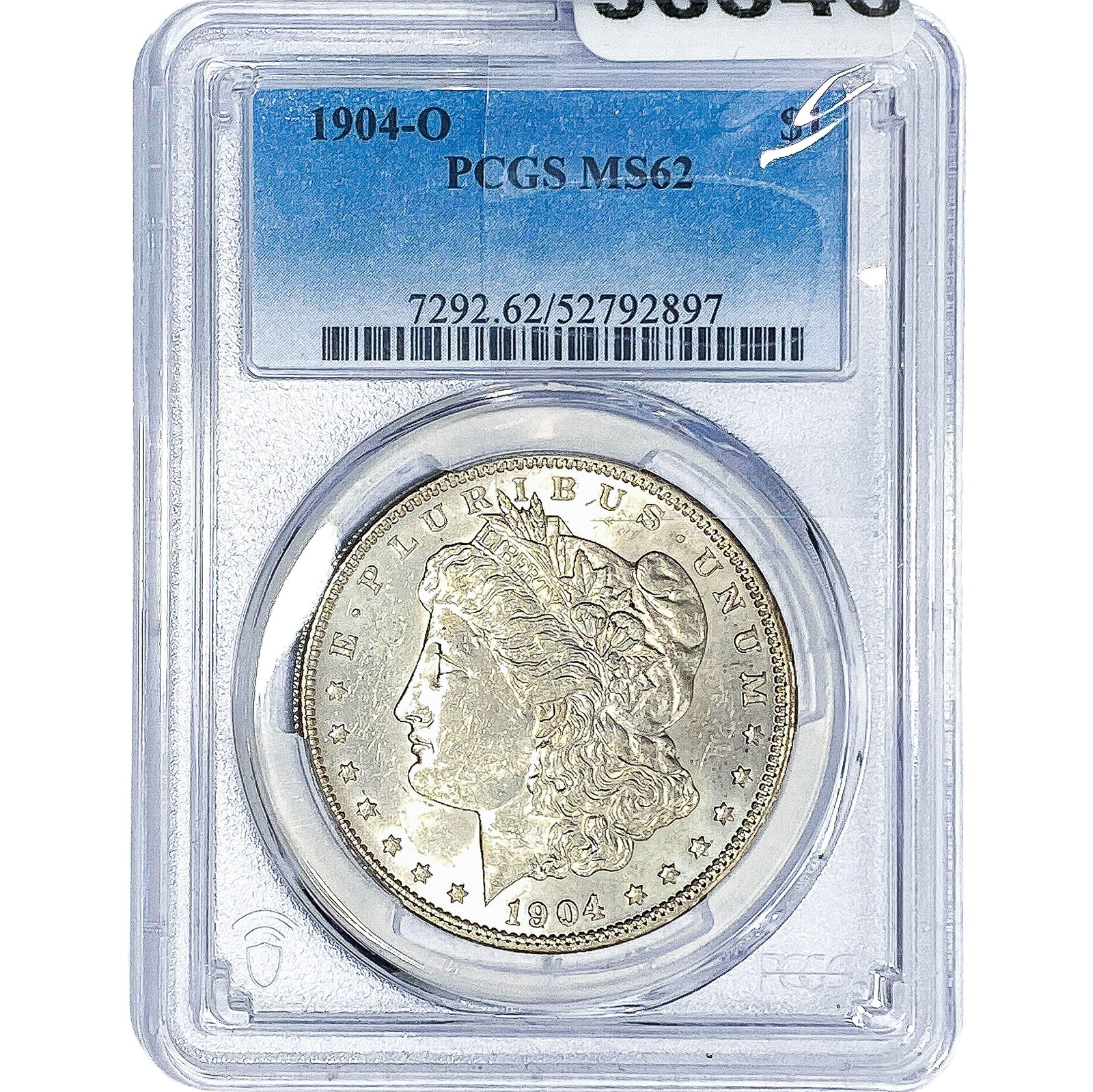 1904-O Morgan Silver Dollar PCGS MS62: 1904-O Morgan Silver Dollar PCGS MS62
