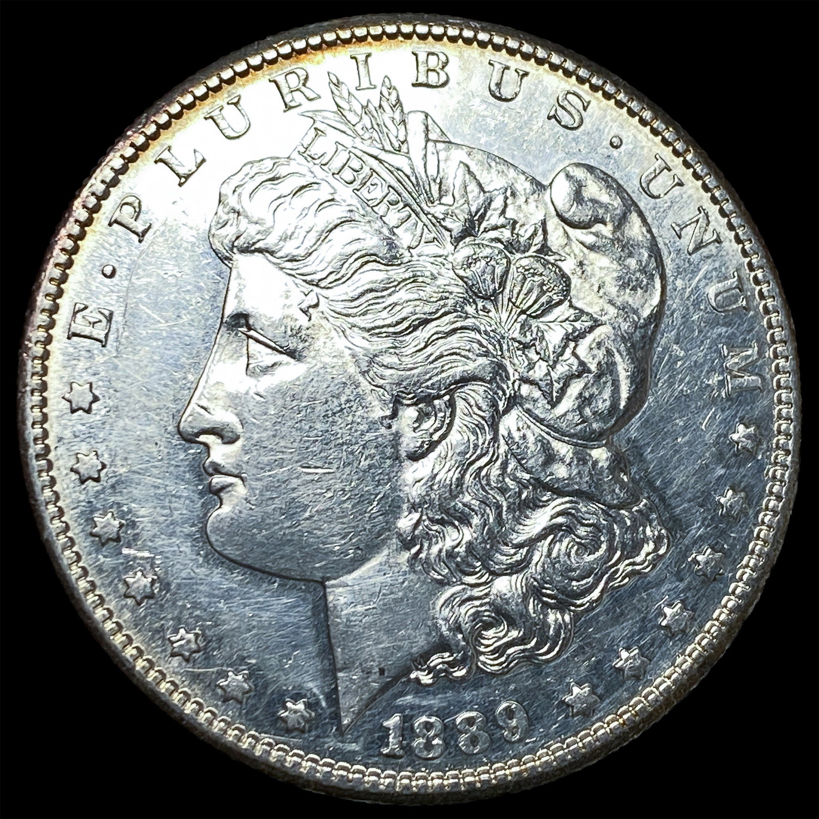 1889-S Silver Morgan Dollar UNCIRCULATED: 1889-S Silver Morgan Dollar UNCIRCULATED